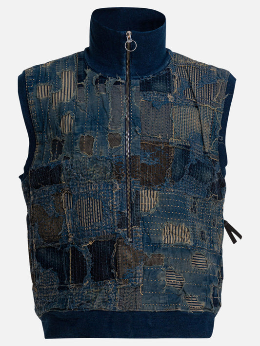 Vest jackets Denim  Blue - KAPITAL Men | PDP | VIETTI Online Store 
