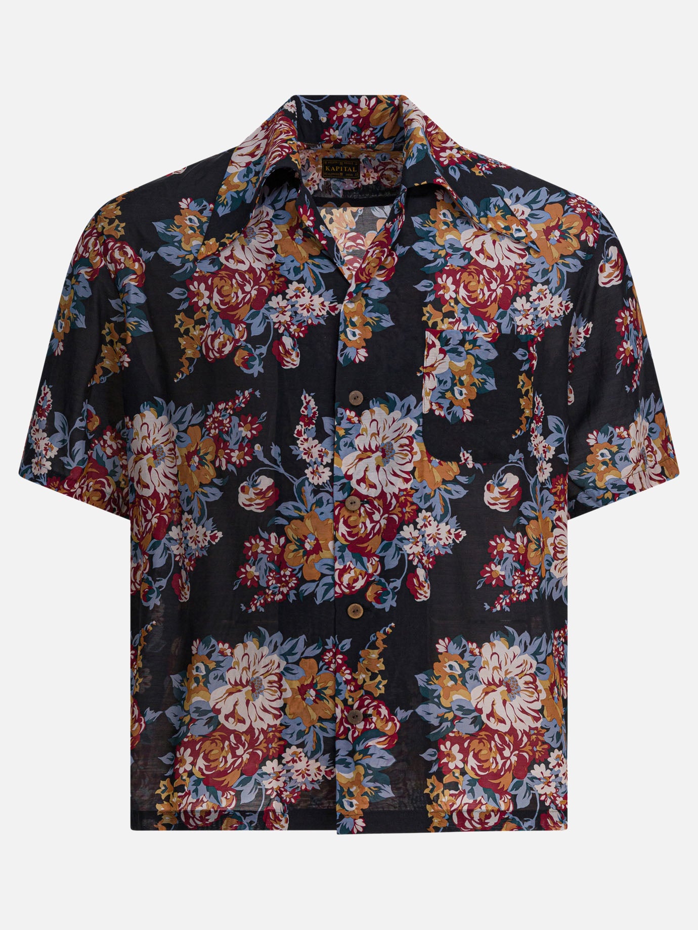 Casual shirts Floral  Black - KAPITAL Men | PDP | VIETTI Online Store | thumbnail