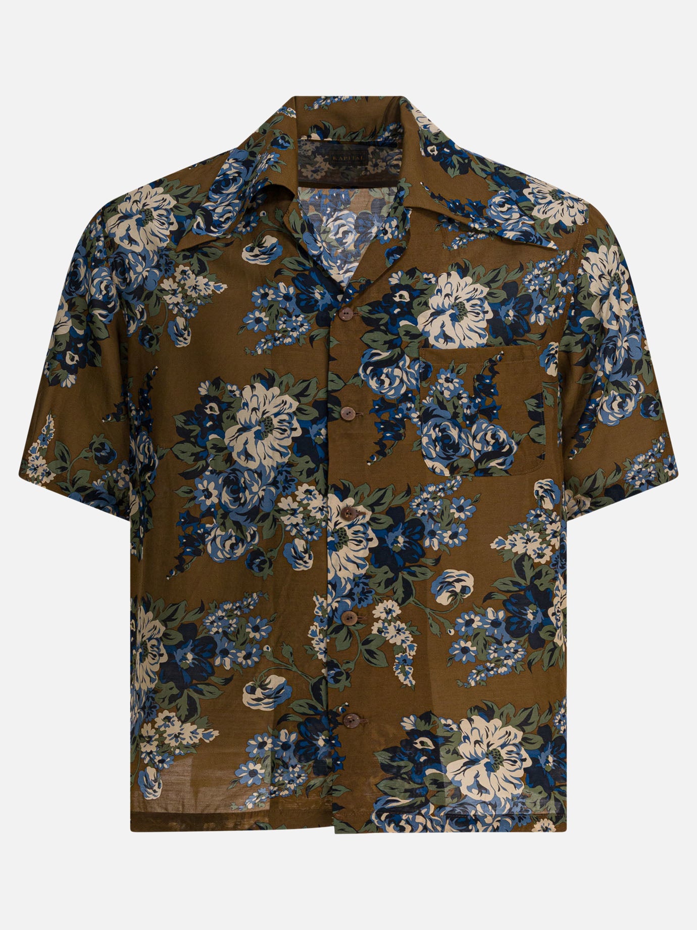 Casual shirts Floral  Green - KAPITAL Men | PDP | VIETTI Online Store | thumbnail