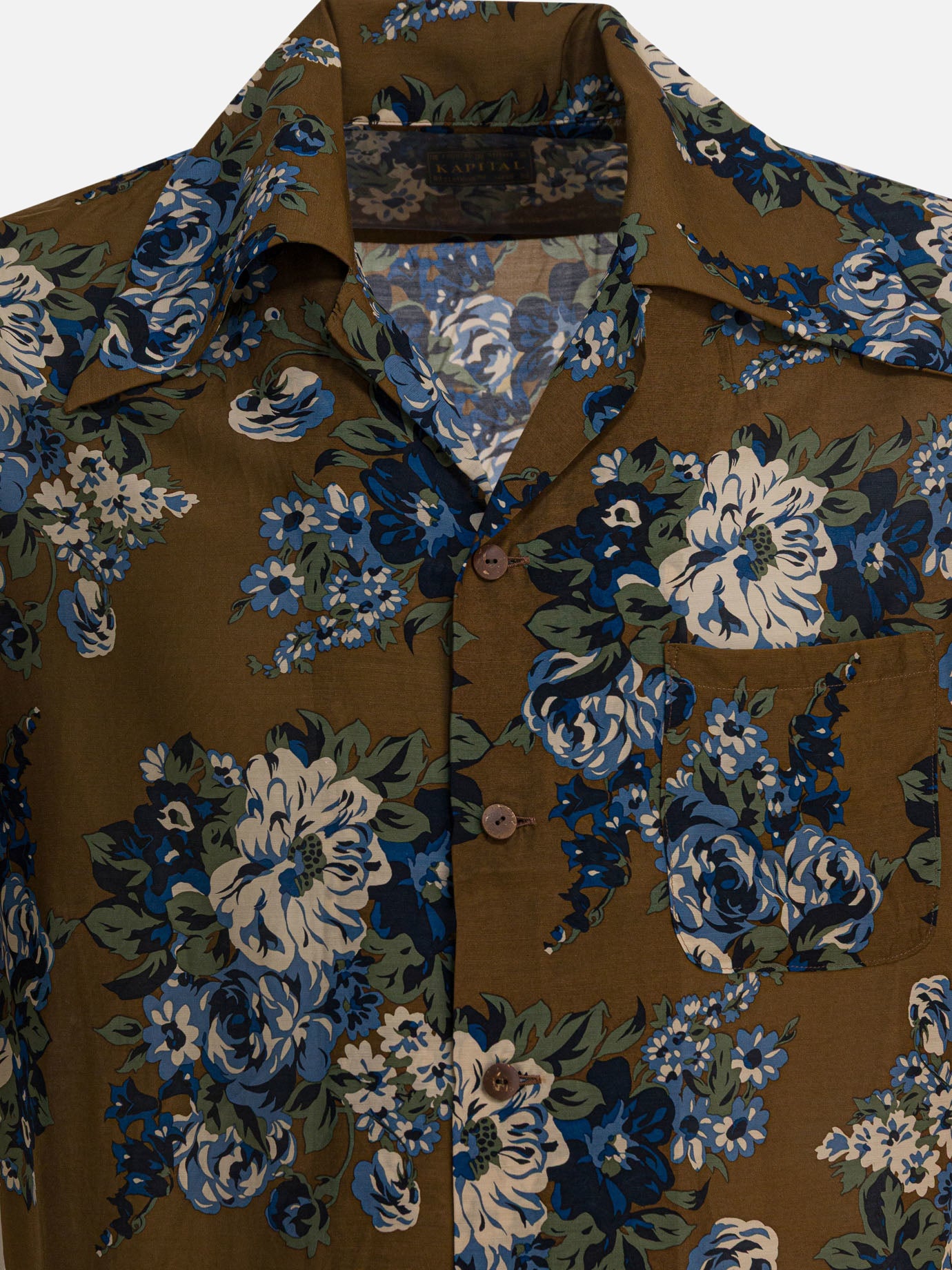 Casual shirts Floral  Green - KAPITAL Men | PDP | VIETTI Online Store | Zoom-Modal_3

