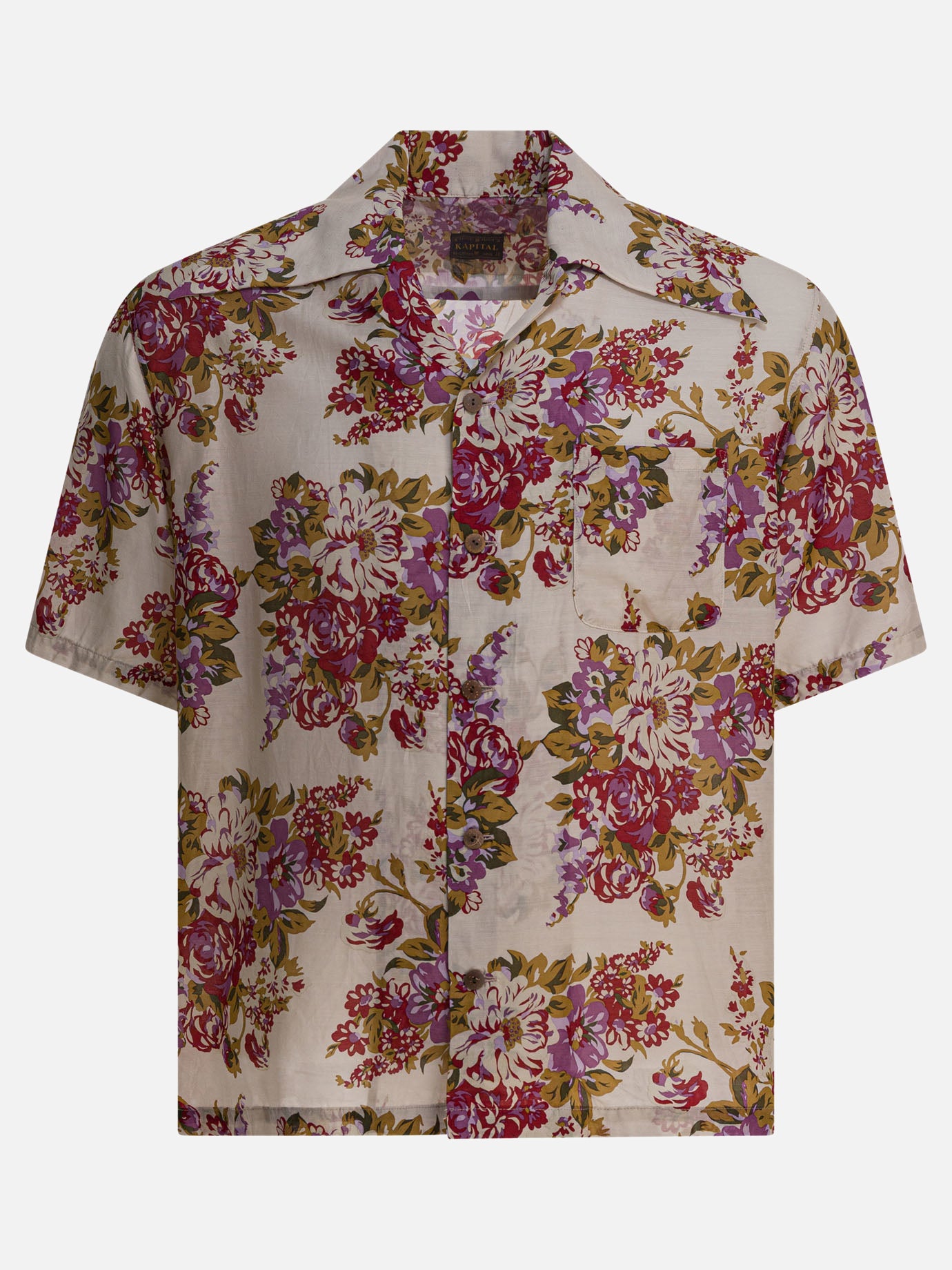 Casual shirts Floral  Pink - KAPITAL Men | PDP | VIETTI Online Store | Zoom-Modal
