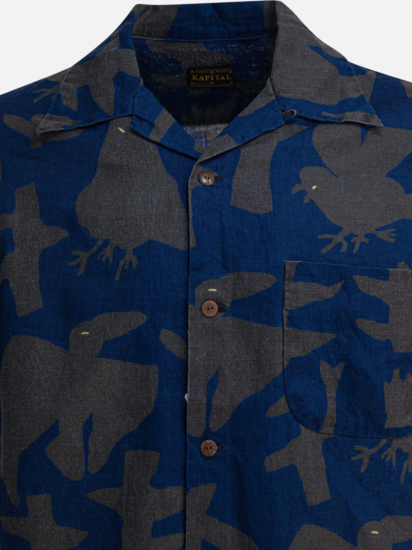 Casual shirts Print  Blue - KAPITAL Men | PDP | VIETTI Online Store | Zoom-Modal_3
