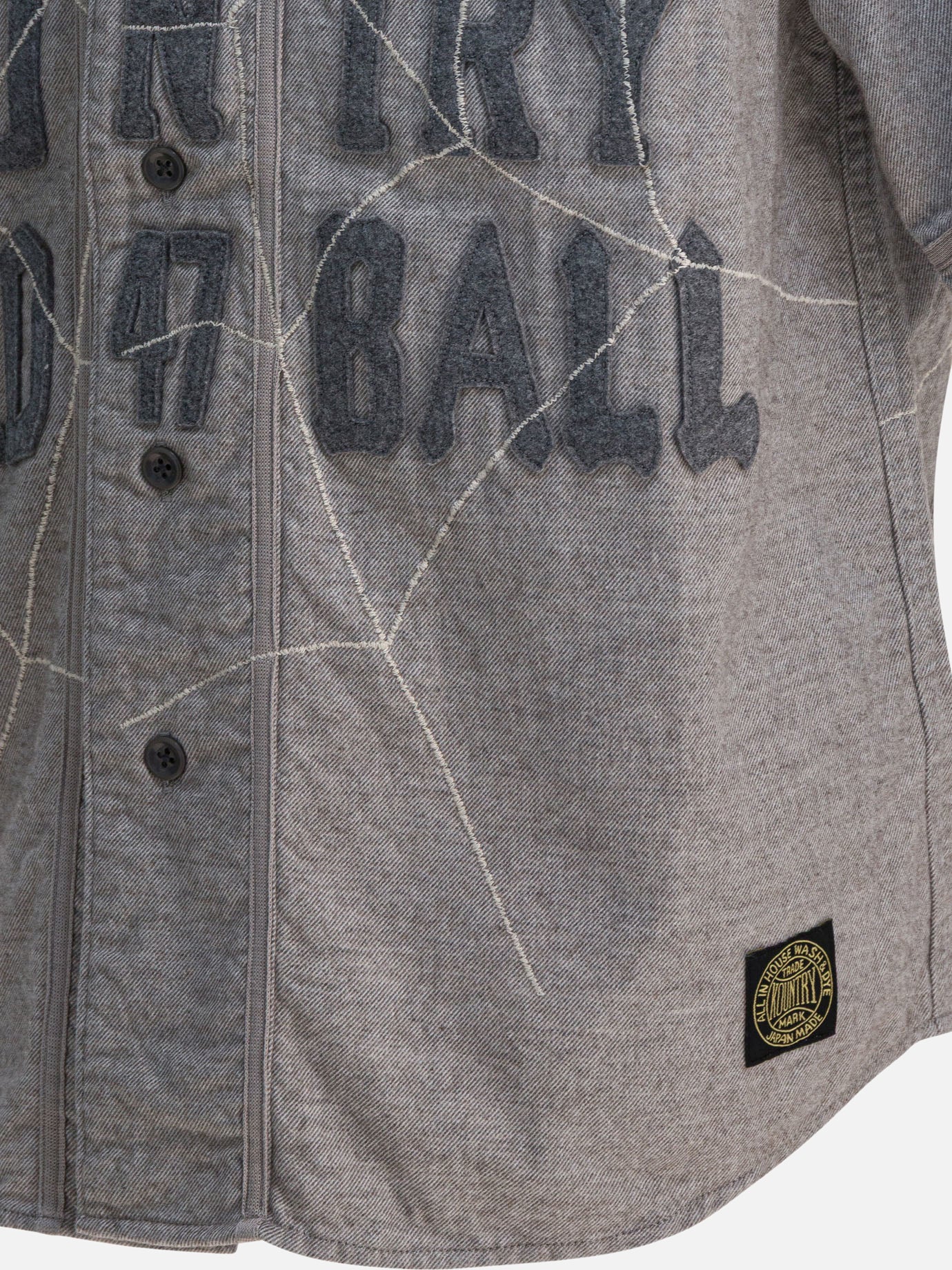 Casual shirts Print  Grey - KAPITAL Men | PDP | VIETTI Online Store | Zoom-Modal_4
