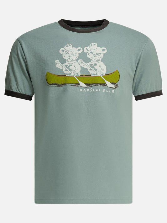 Crewneck t-shirts Graphics  Blue - KAPITAL Men | VIETTI Online Store 
