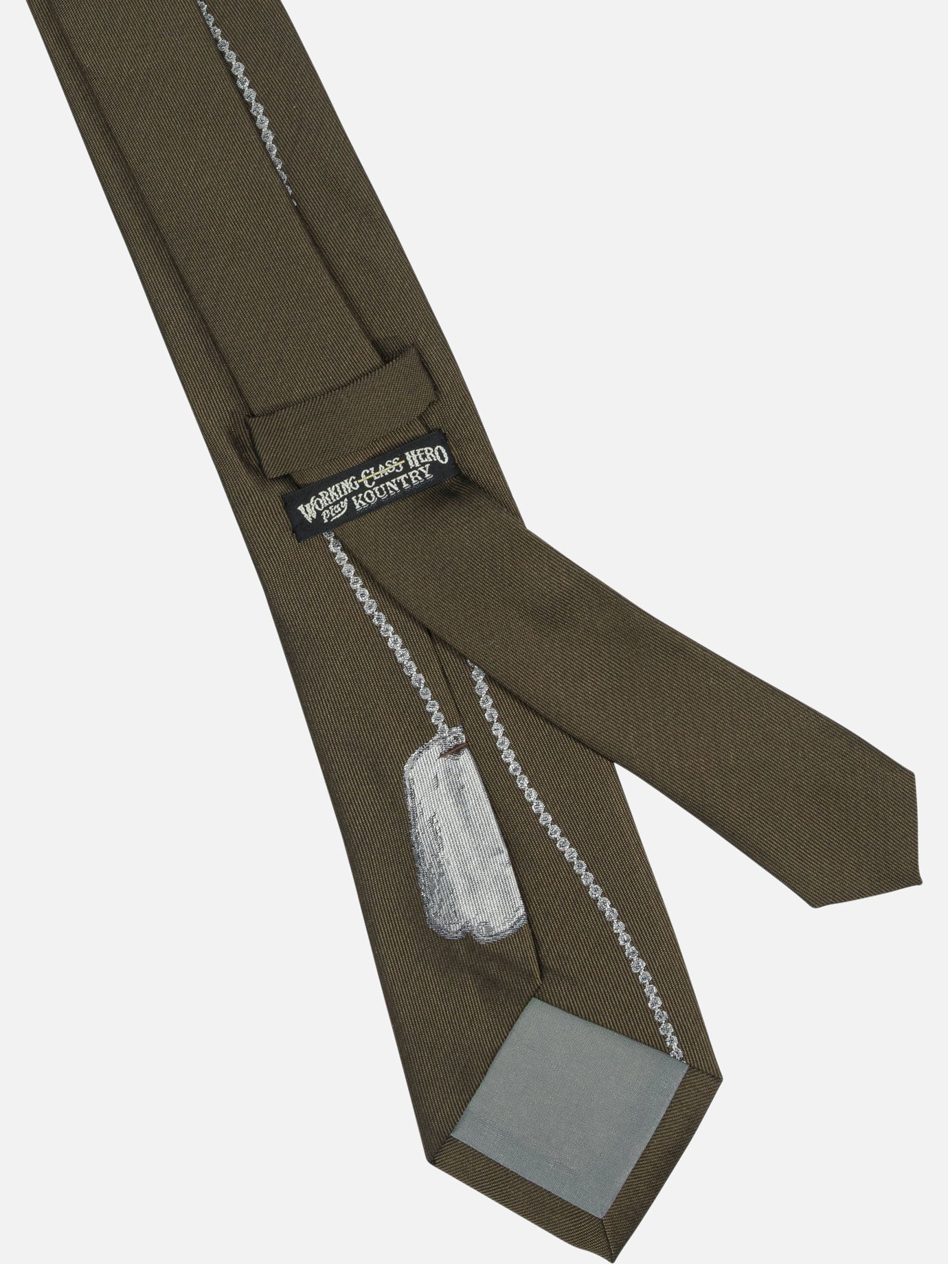 Ties 100% silk  Brown - KAPITAL Men | PDP | VIETTI Online Store | thumbnail_2