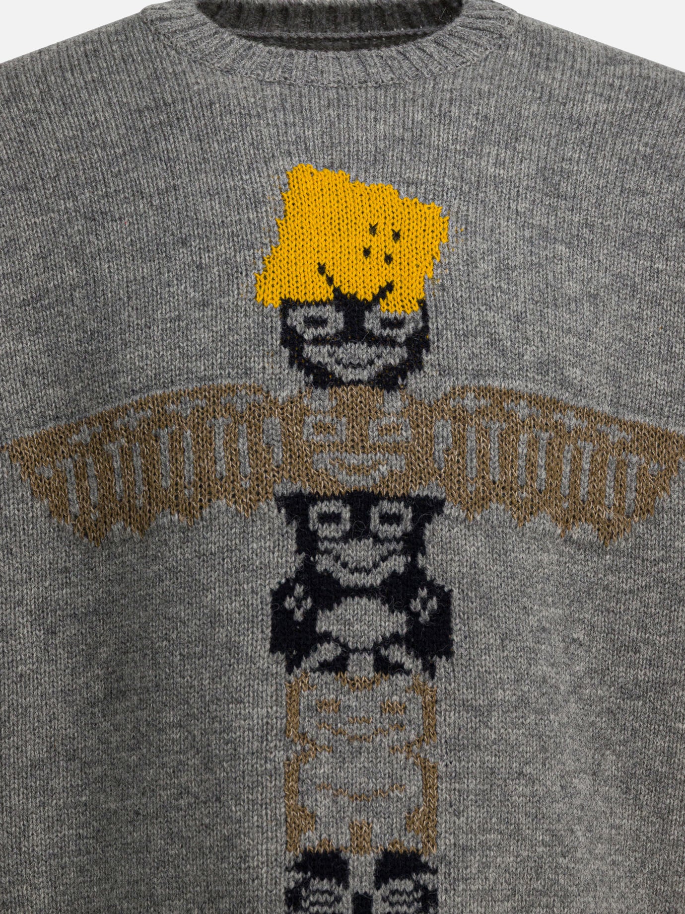 Crewneck sweaters Graphics  Grey - KAPITAL Men | PDP | VIETTI Online Store | Zoom-Modal_3
