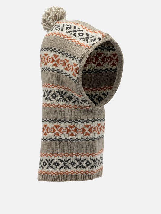Balaclava 100% wool  Beige - KAPITAL Men | VIETTI Online Store | 2
