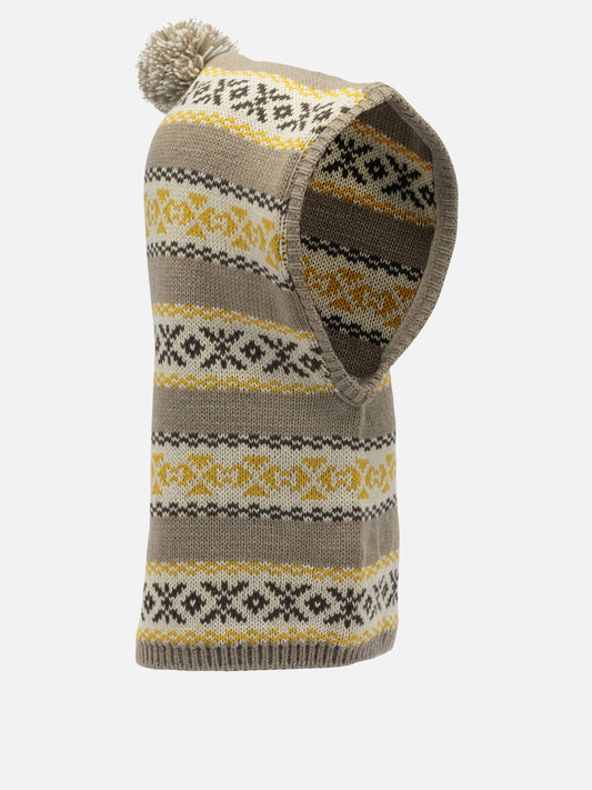 Balaclava 100% wool  Beige - KAPITAL Men | VIETTI Online Store | 2
