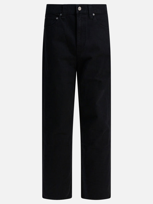 Straight-leg jeans Denim  Blue - Khaite Women | PLP | VIETTI Online Store 
