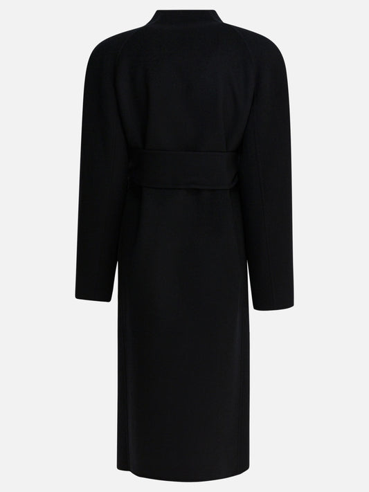 Long coats Solid colour  Black - Khaite Women | PLP | VIETTI Online Store | 2
