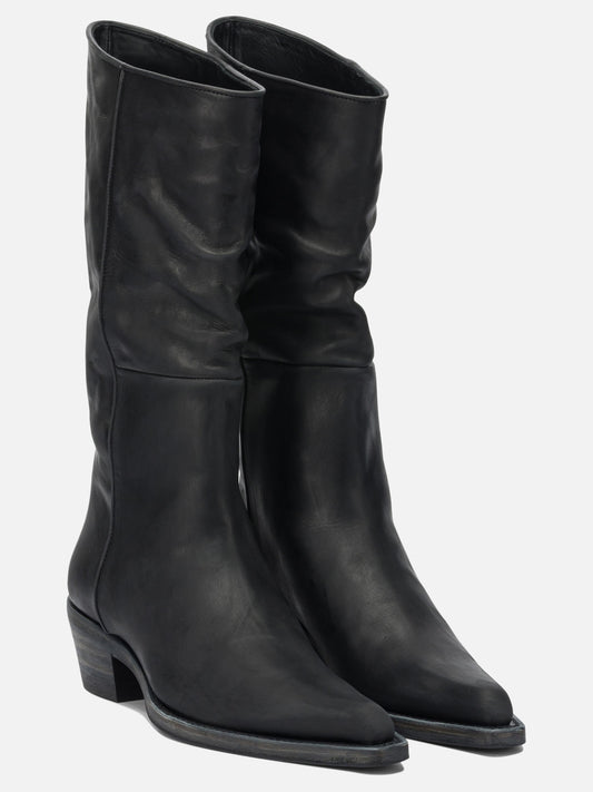 Knee-high 100% Leather  Black - Khaite Women | PDP | VIETTI Online Store | 2
