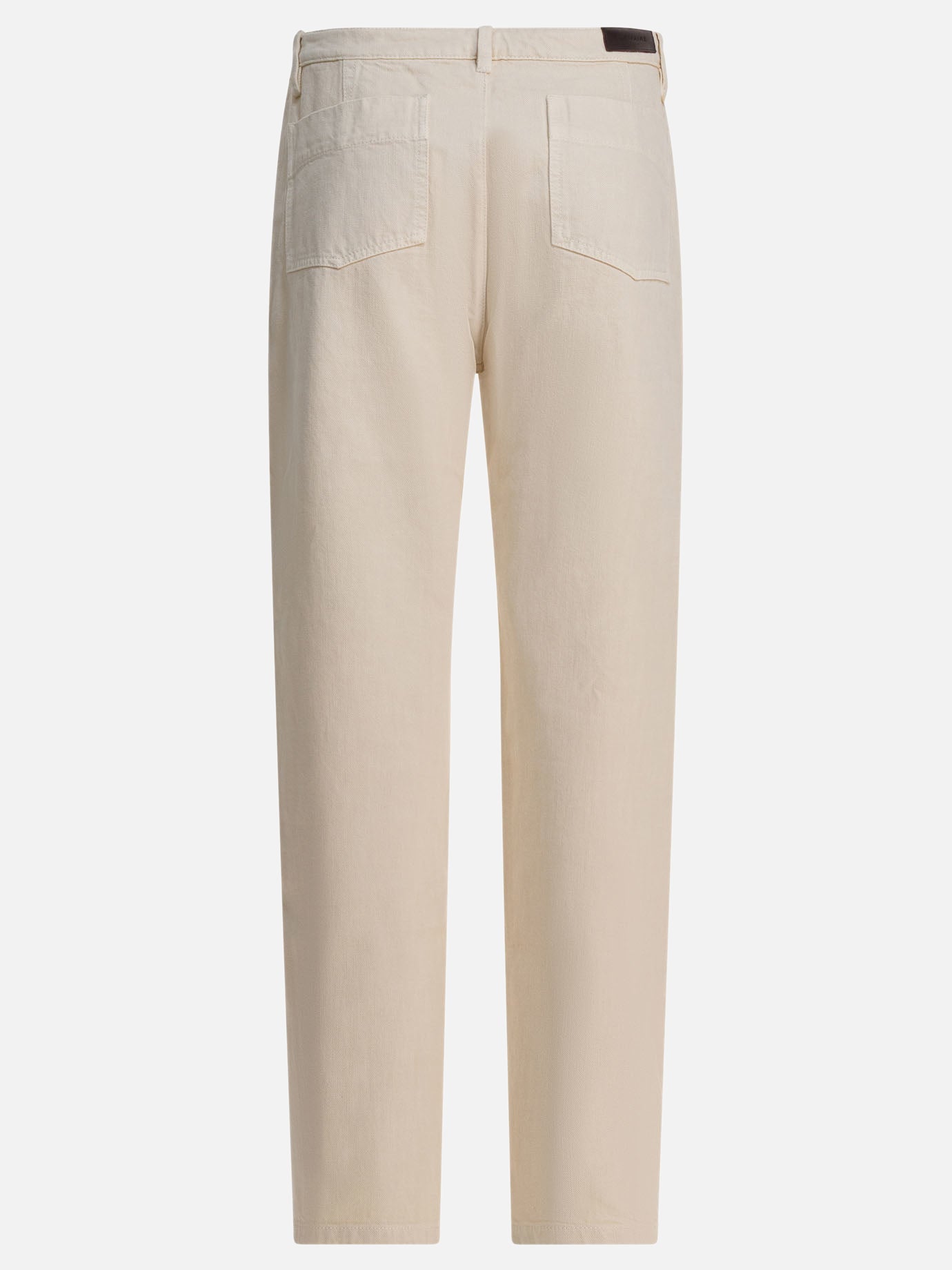 Straight-leg jeans Solid colour  Beige - Lemaire Women | PDP | VIETTI Online Store | thumbnail_2