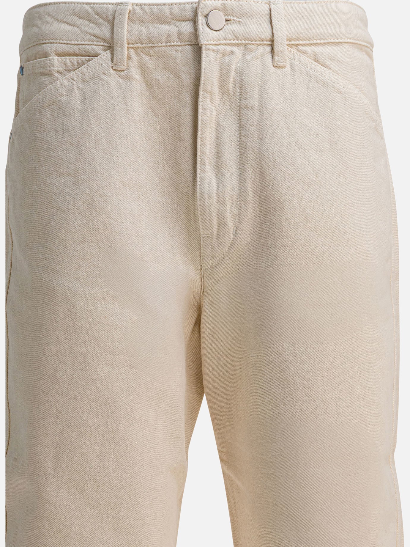 Straight-leg jeans Solid colour  Beige - Lemaire Women | PDP | VIETTI Online Store | Zoom-Modal_3
