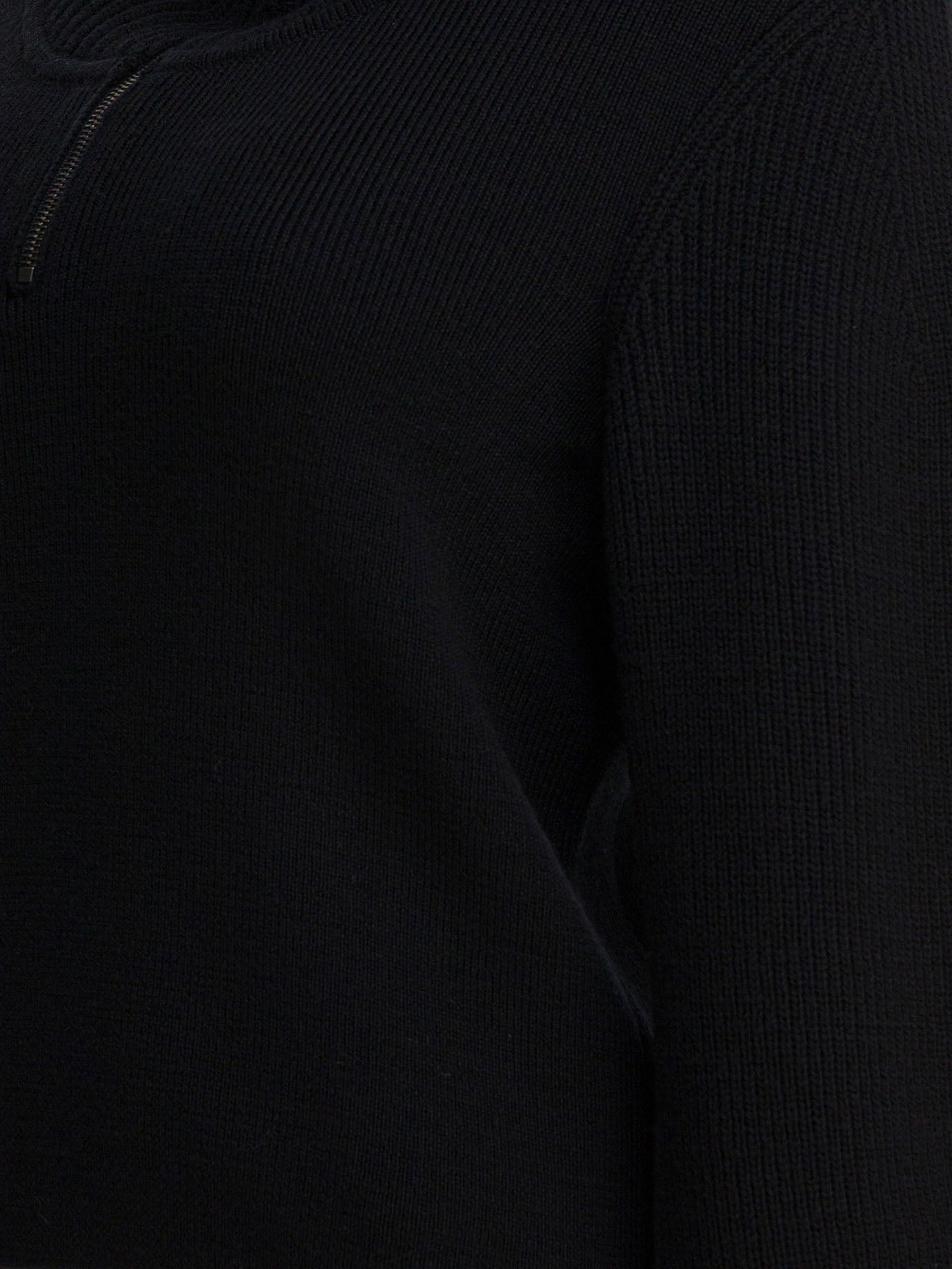 Half zip sweaters Solid colour  Black - Lemaire Women | PDP | VIETTI Online Store | thumbnail_4