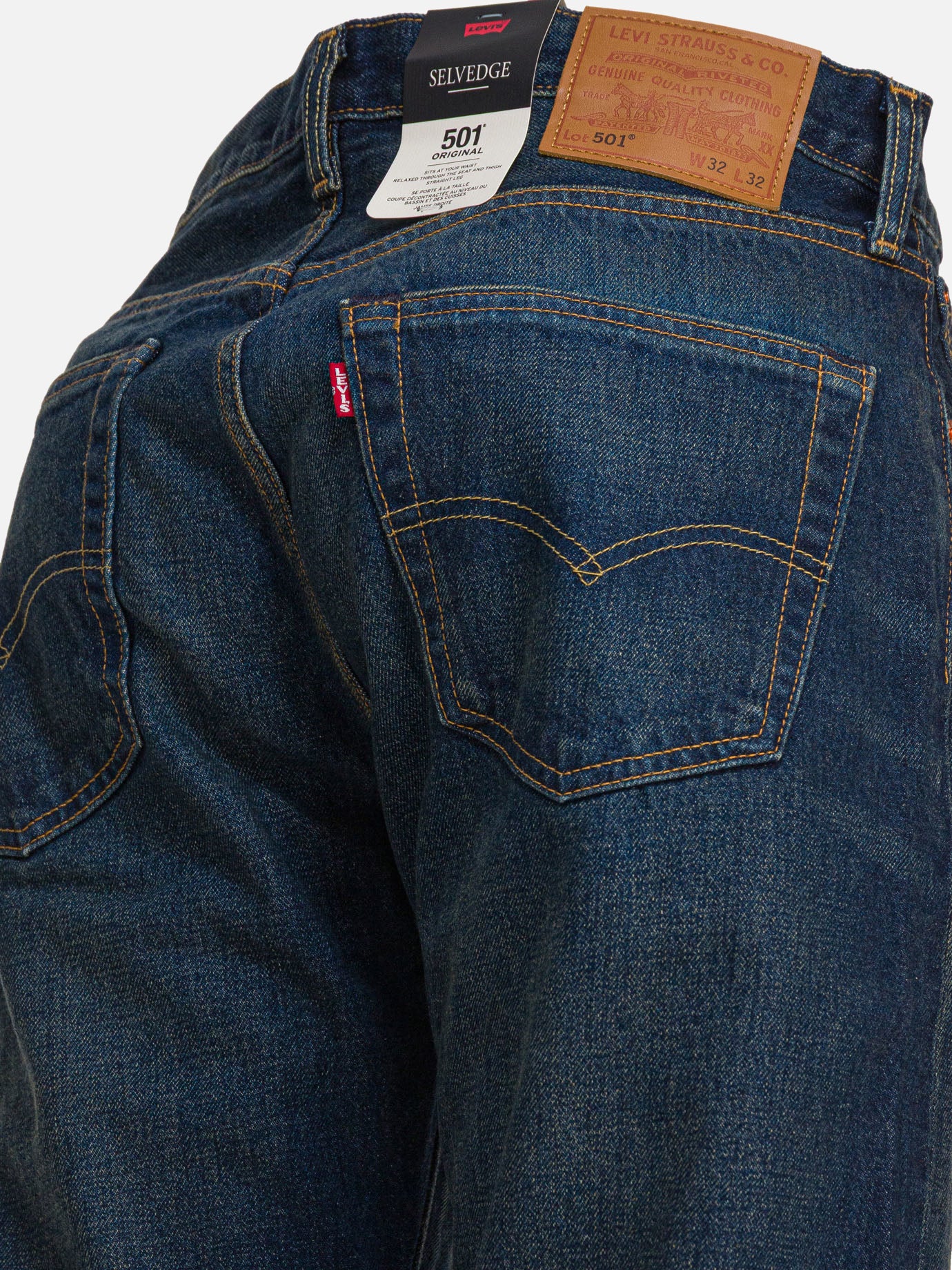 Straight-leg jeans Denim  Blue - Levi's Men | PDP | VIETTI Online Store | Zoom-Modal_3
