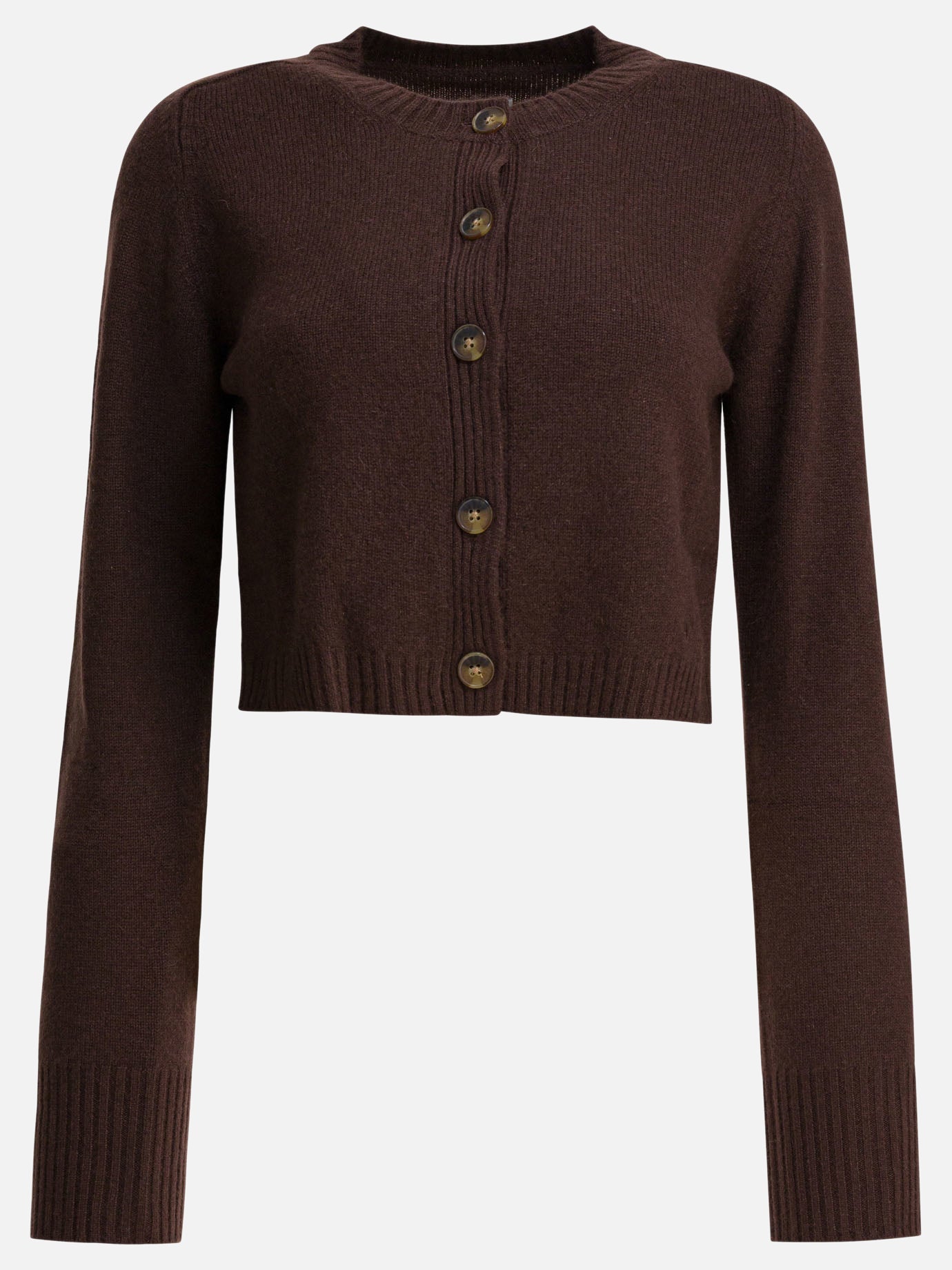 Cardigans Solid colour  Brown - LouLou De Saison Women | PDP | VIETTI Online Store | Zoom-Modal
