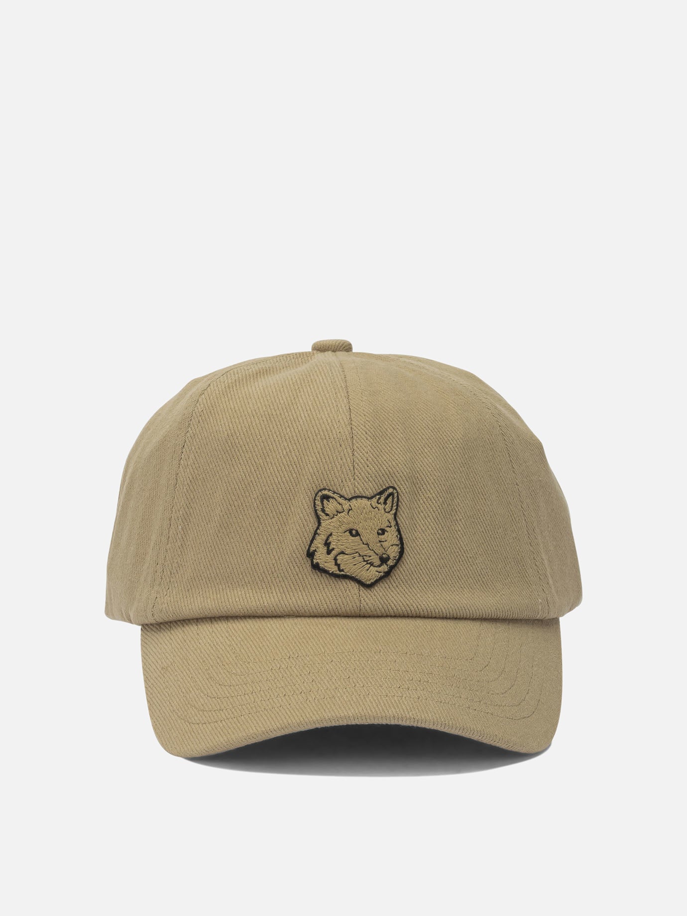 Trucker caps 100% cotton  Brown - Maison Kitsuné Men | PDP | VIETTI Online Store | thumbnail