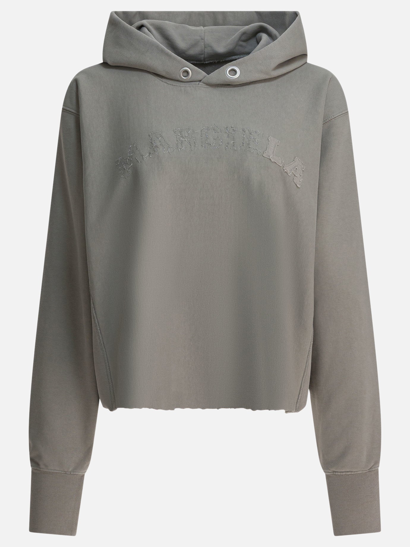 Hoodies Logo  Grey - Maison Margiela Women | PDP | VIETTI Online Store | Zoom-Modal
