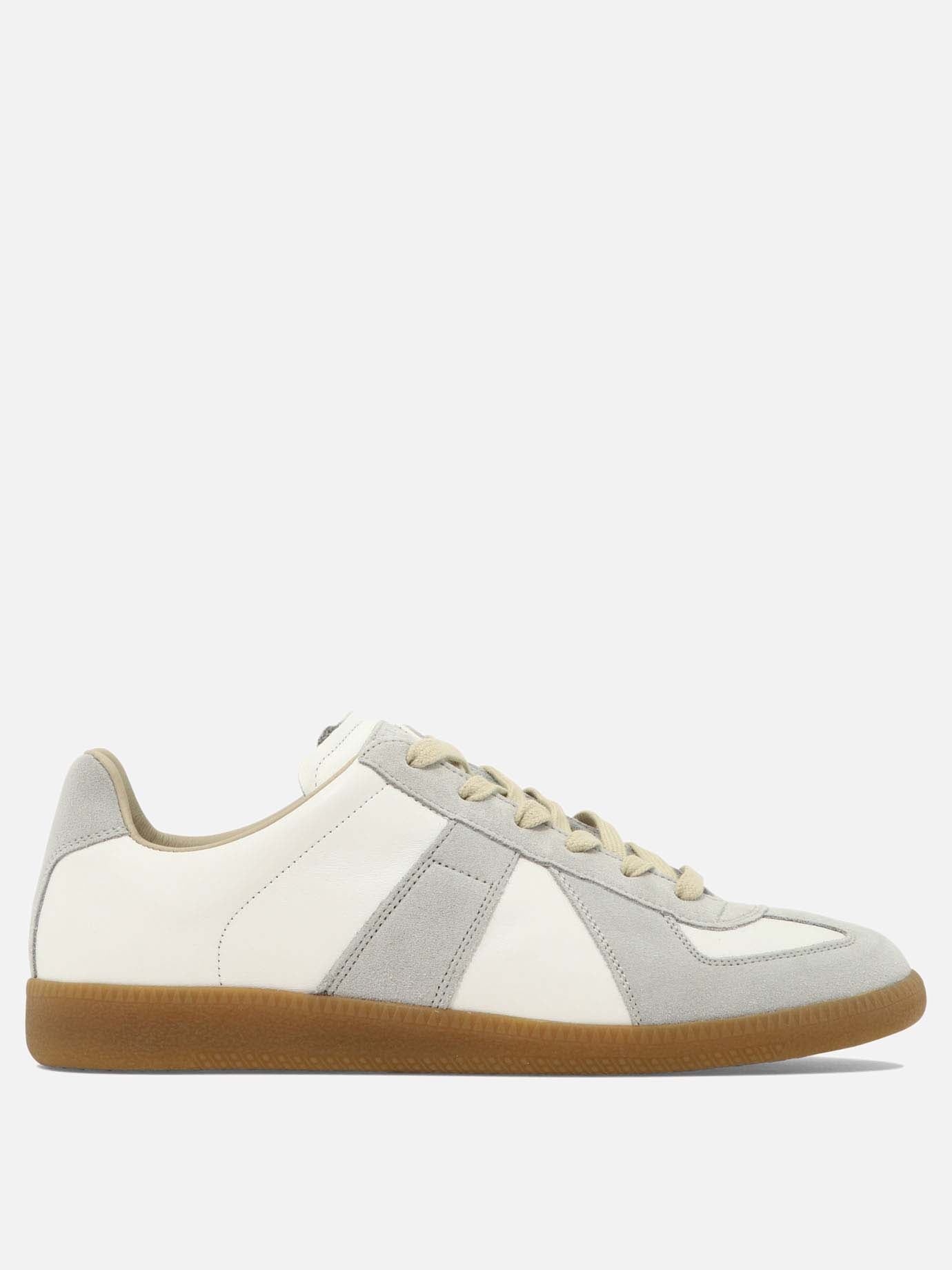 Low top sneakers 100% calf leather - 100% rubber  White - Maison Margiela Men | PDP | VIETTI Online Store | Zoom-Modal
