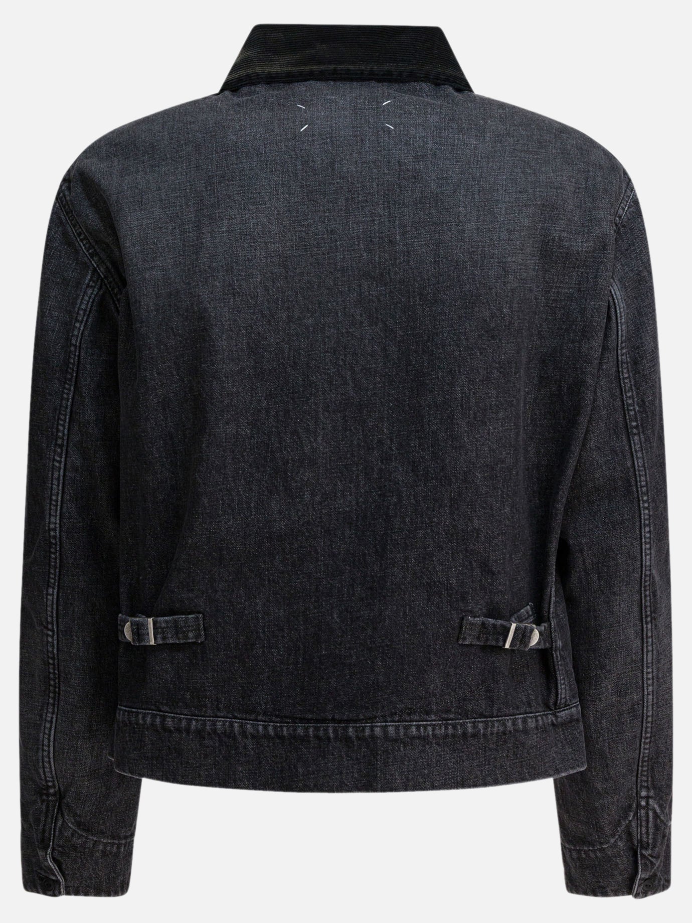 Denim jackets Solid colour  Black - Maison Margiela Men | PDP | VIETTI Online Store | Zoom-Modal_2
