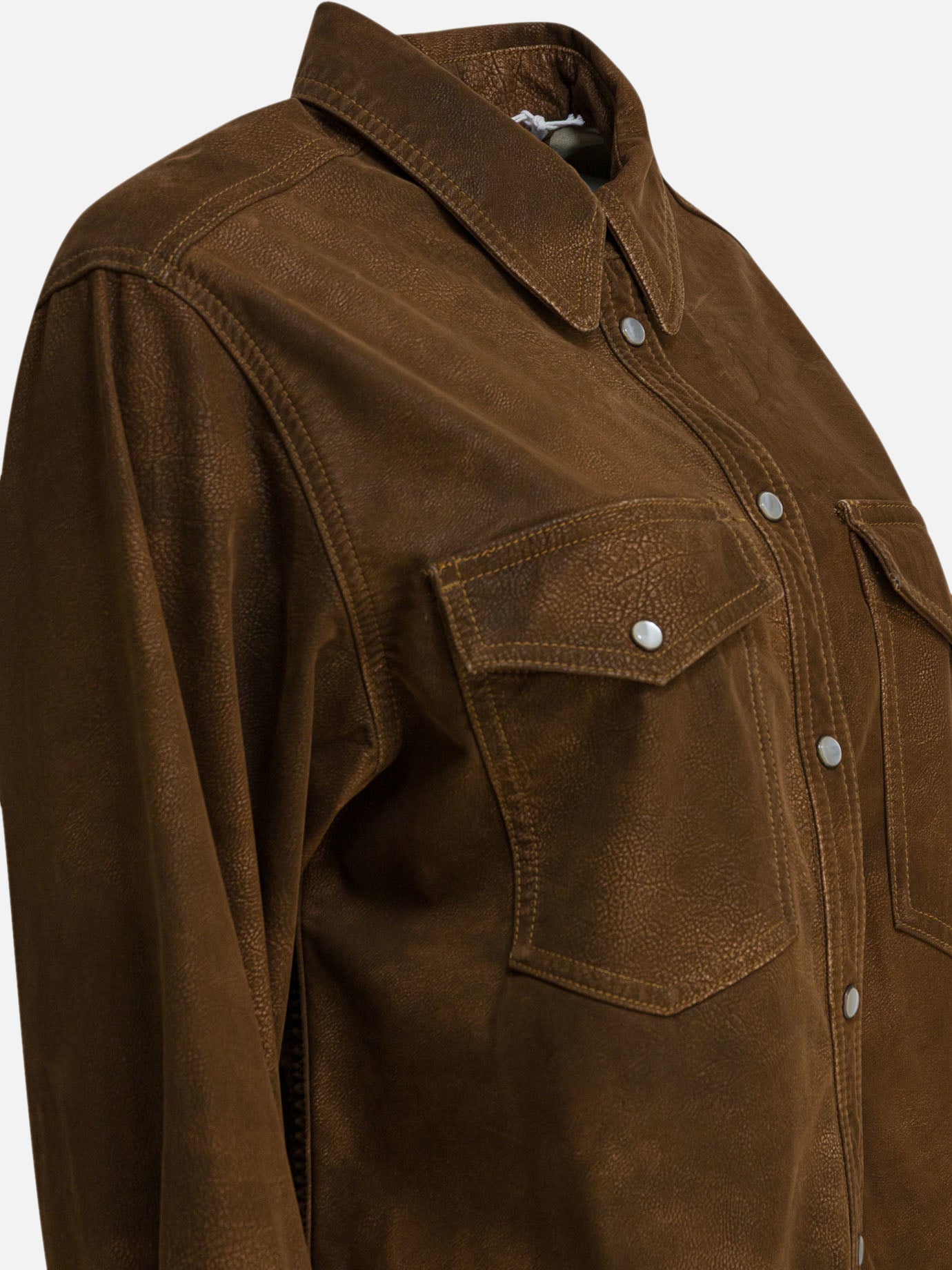 Casual shirts Print  Brown - Marant Étoile Women | PDP | VIETTI Online Store | Zoom-Modal_4
