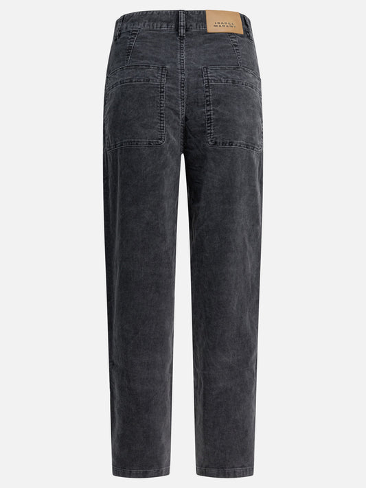 Leisure trousers Solid colour  Black - Marant Étoile Women | PLP | VIETTI Online Store | 2
