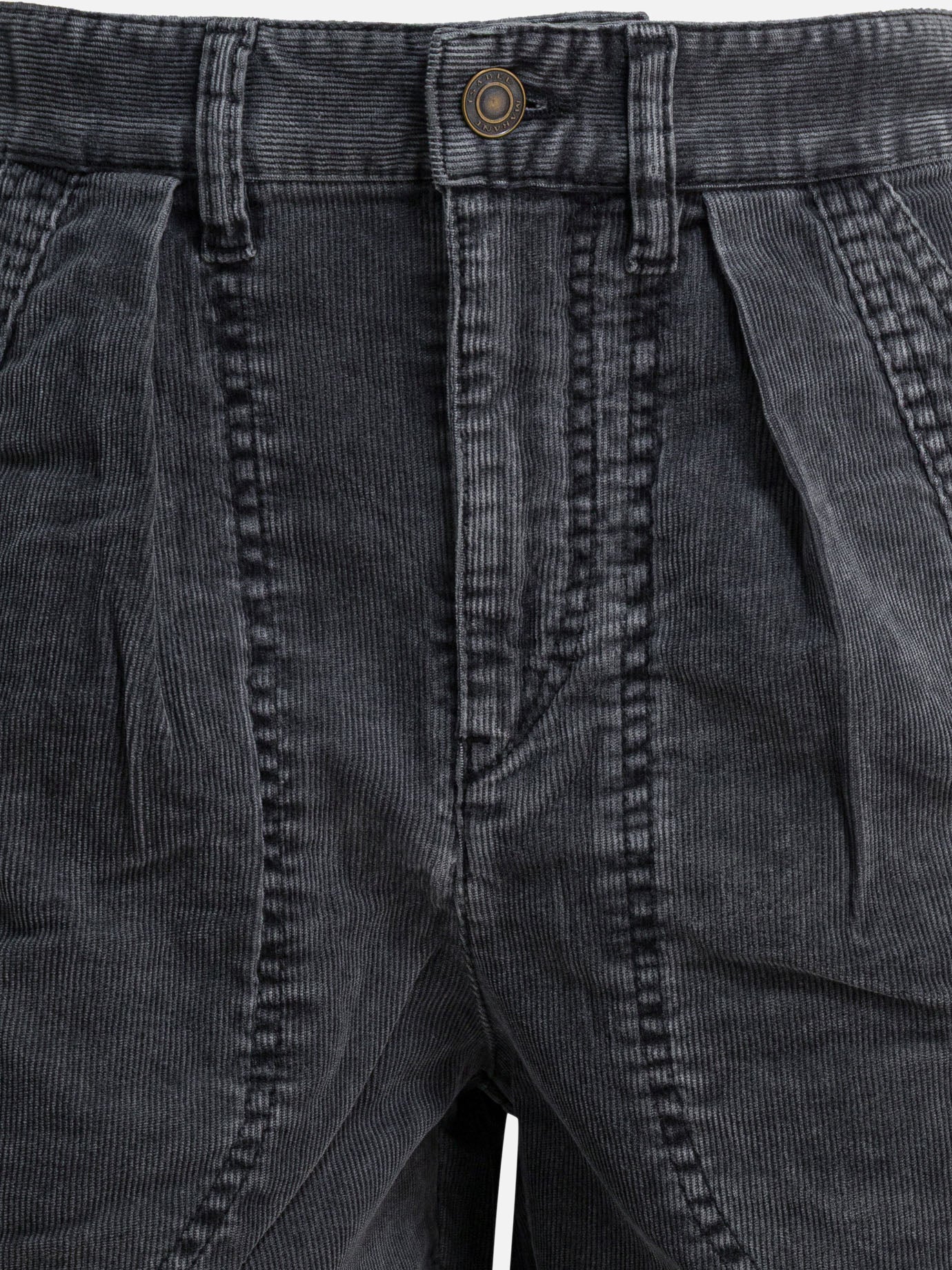 Leisure trousers Solid colour  Black - Marant Étoile Women | PDP | VIETTI Online Store | thumbnail_3