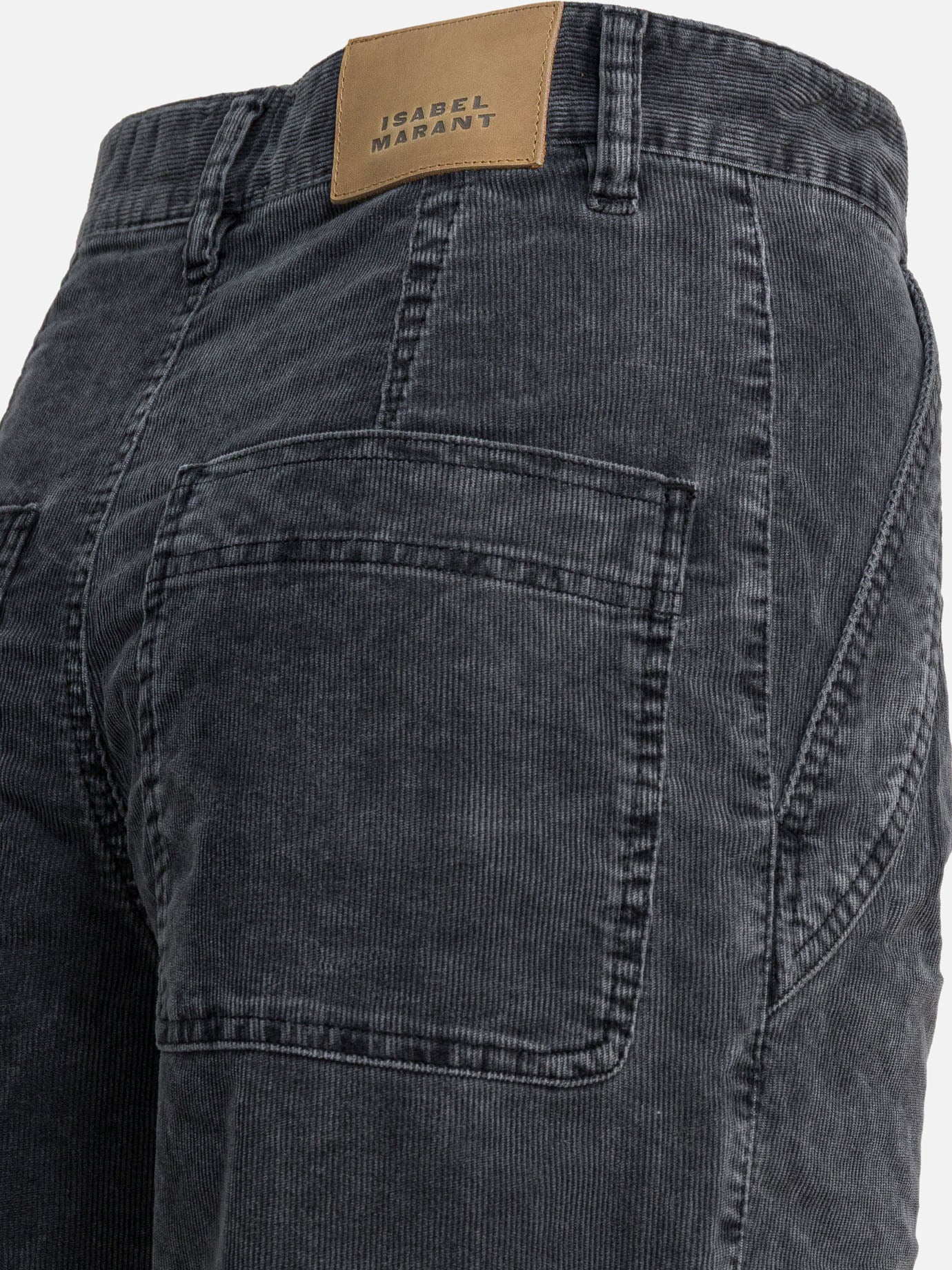 Leisure trousers Solid colour  Black - Marant Étoile Women | PDP | VIETTI Online Store | Zoom-Modal_4
