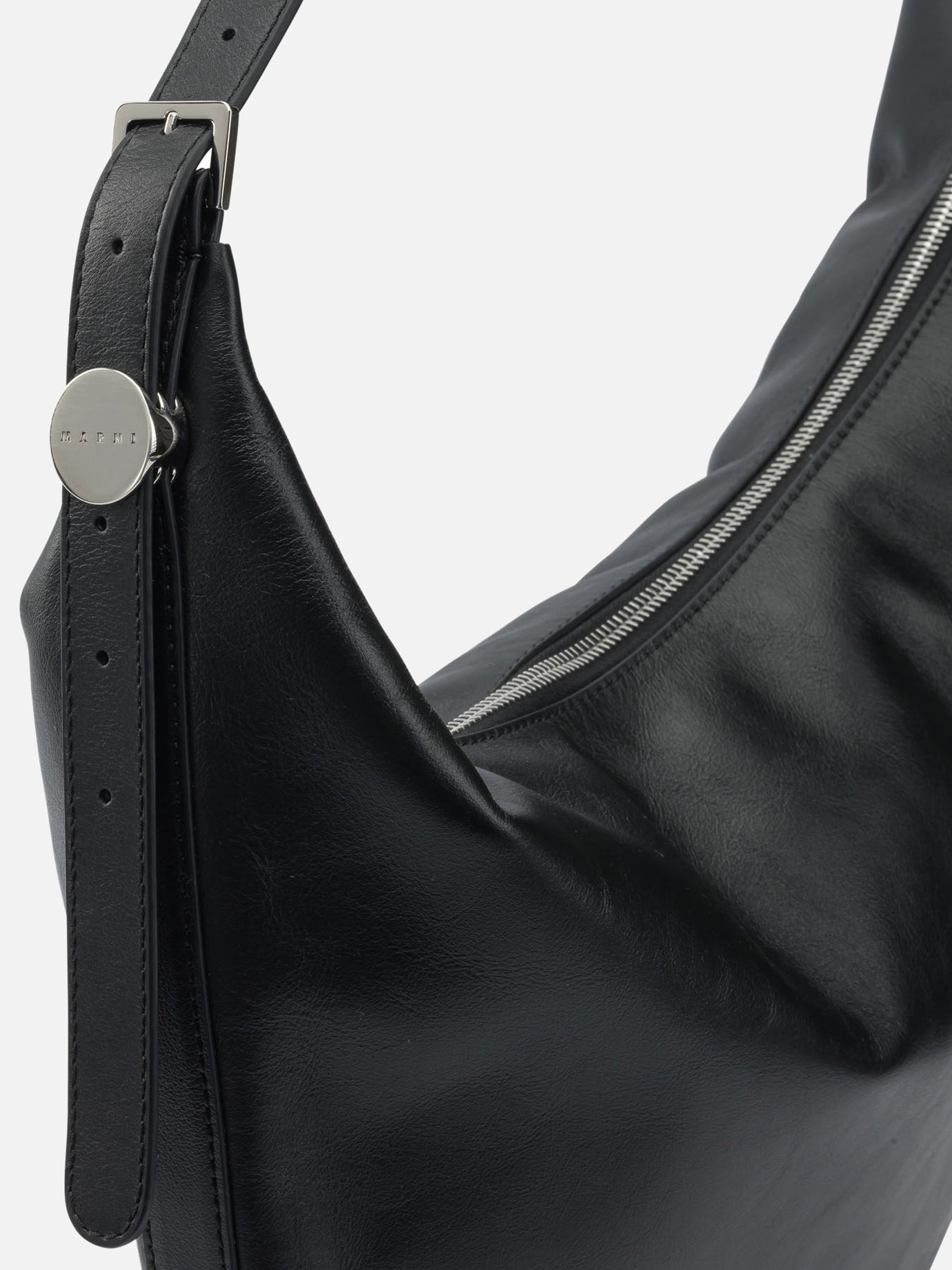 Large bags 100% cow leather - 100% cotton  Black - Marni Women | PDP | VIETTI Online Store | Zoom-Modal_4
