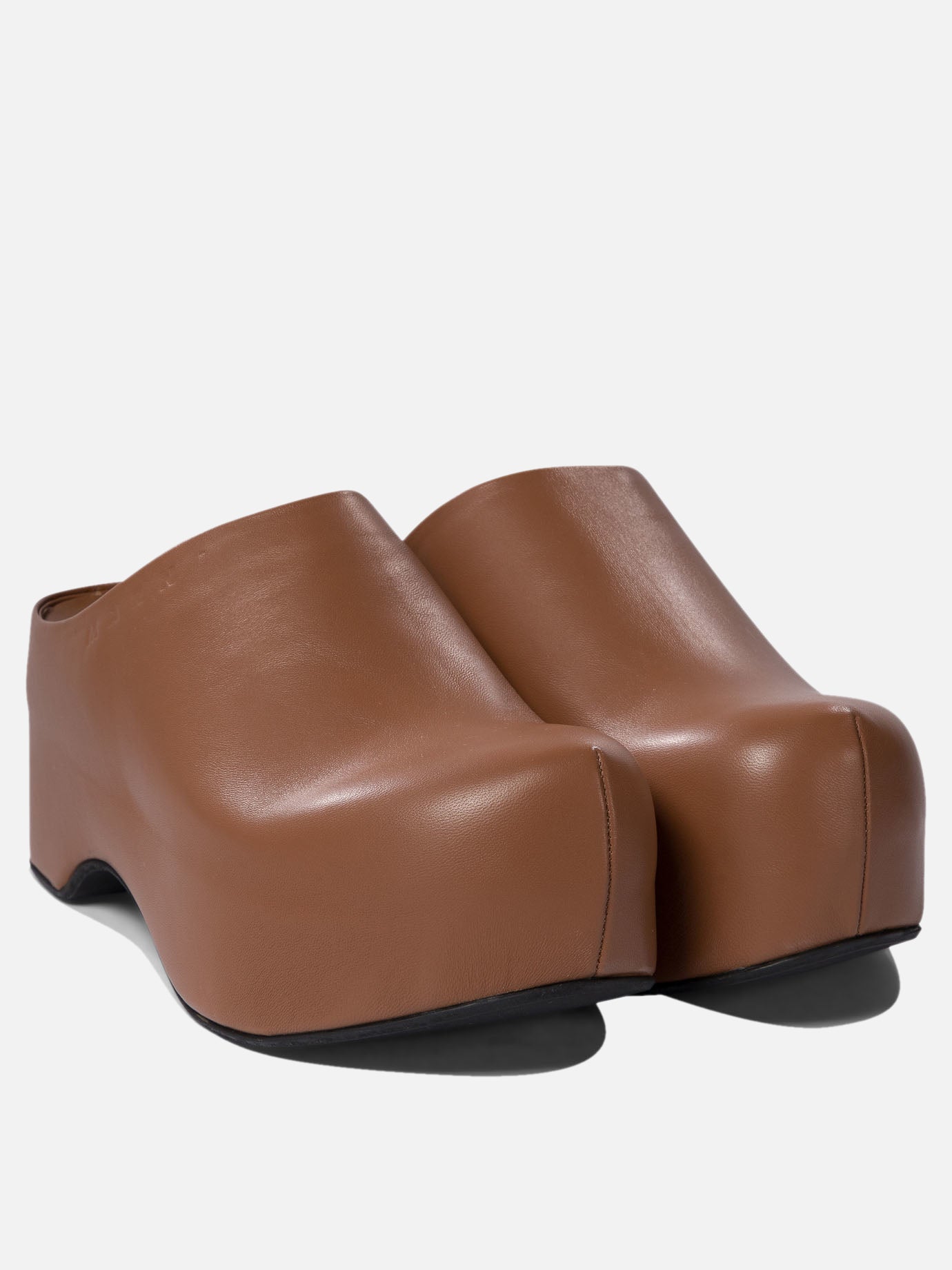 Slippers 100% leather - 100% rubber  Brown - Marni Women | PDP | VIETTI Online Store | Zoom-Modal_2
