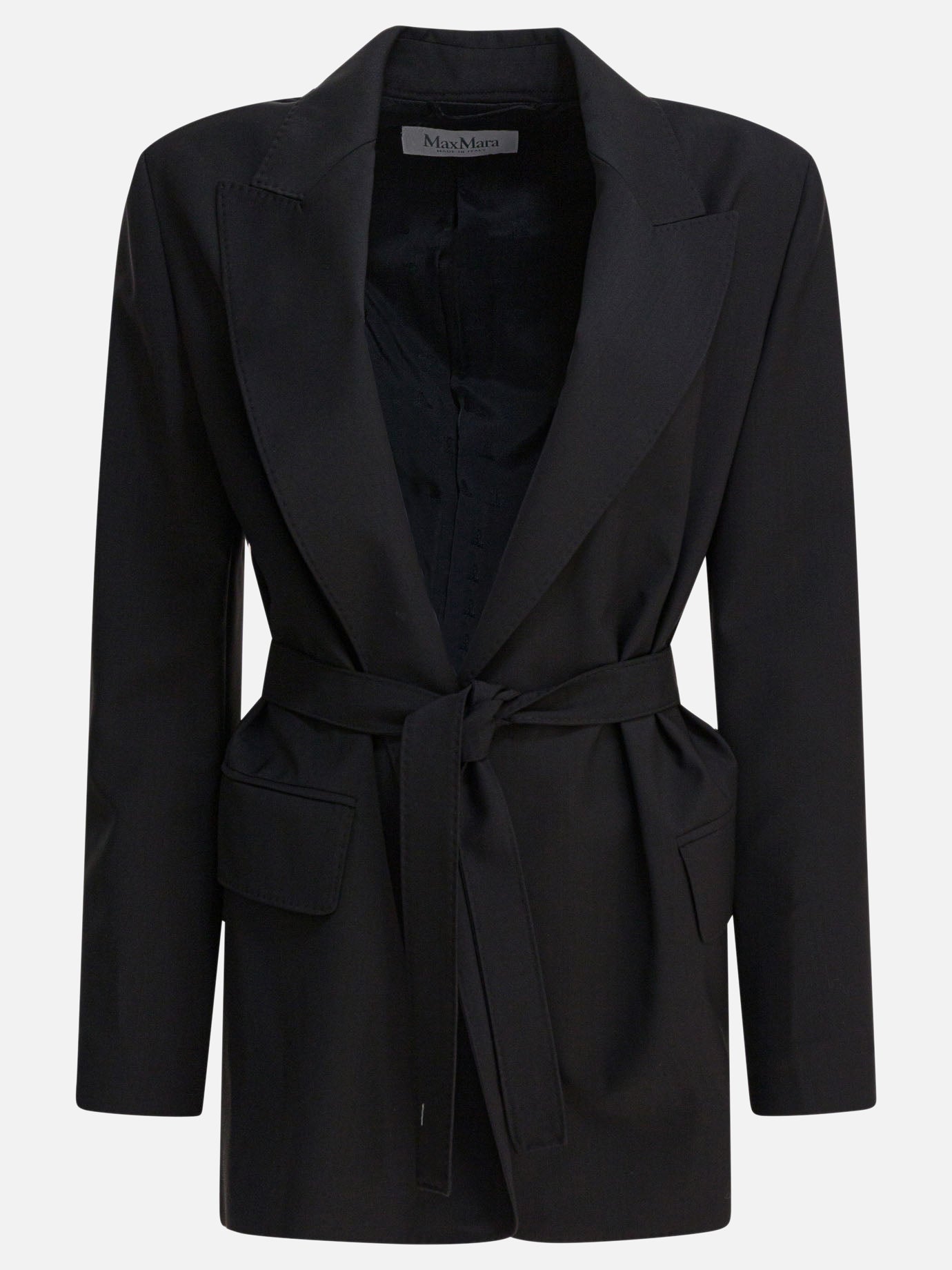 Blazers Solid colour  Black - Max Mara Women | PDP | VIETTI Online Store | thumbnail