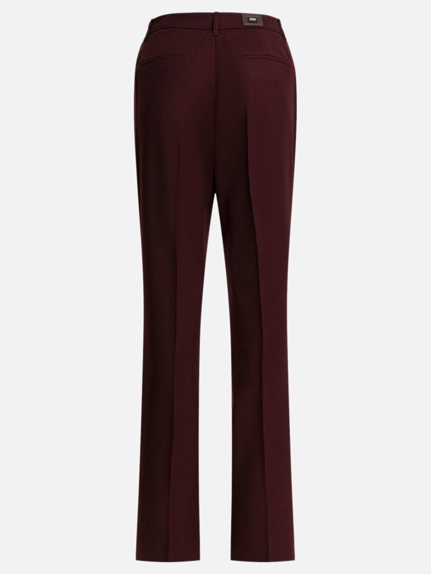 Leisure trousers Solid colour  Red - Max Mara Women | PDP | VIETTI Online Store | Zoom-Modal_2
