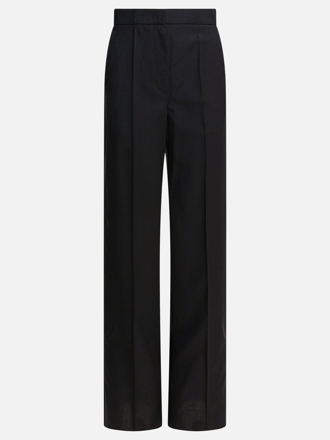 Leisure trousers Solid colour  Black - Max Mara Women | PDP | VIETTI Online Store | thumbnail