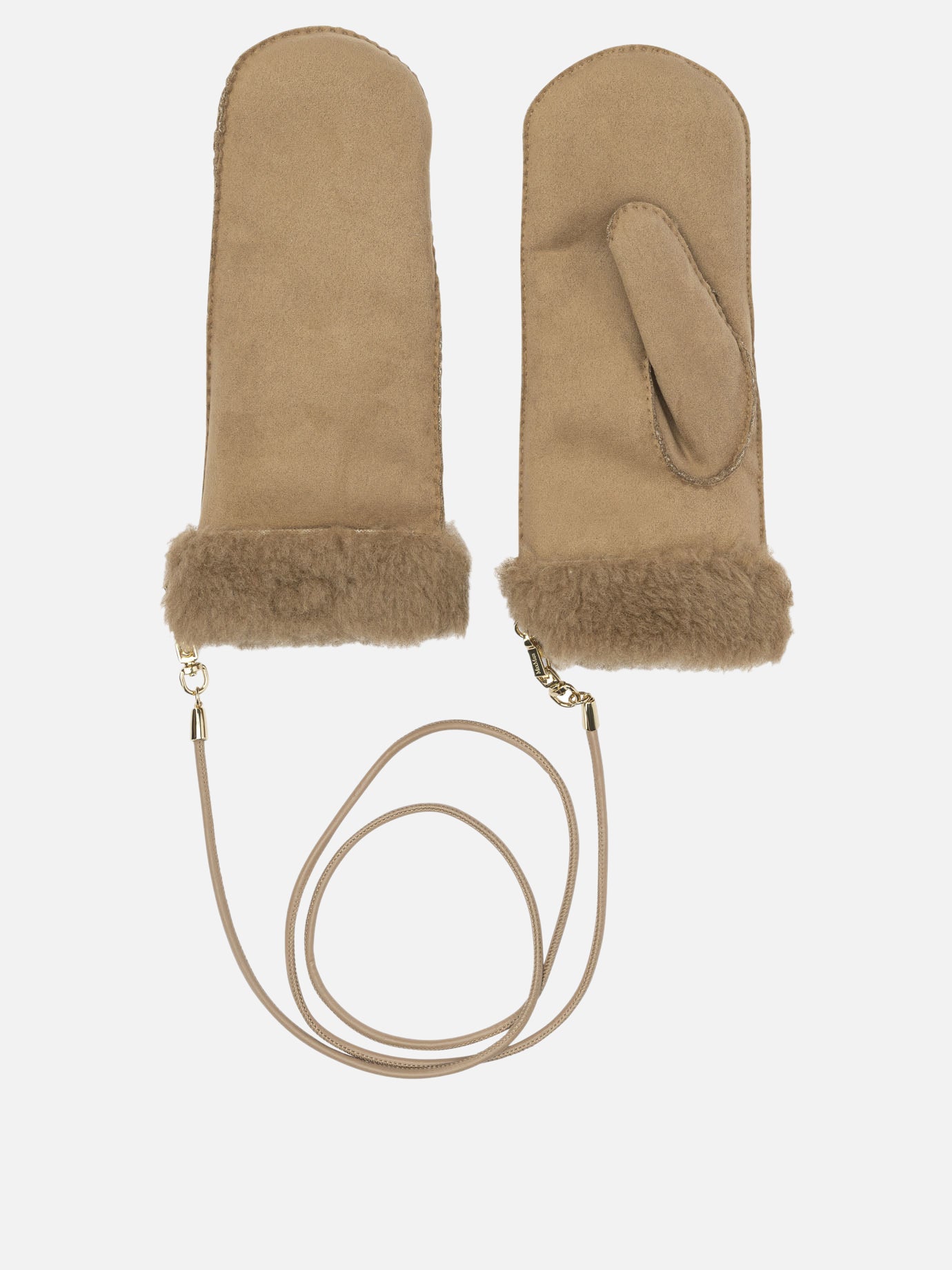 Casual gloves 2524566092  Brown - Max Mara Women | PDP | VIETTI Online Store | Zoom-Modal
