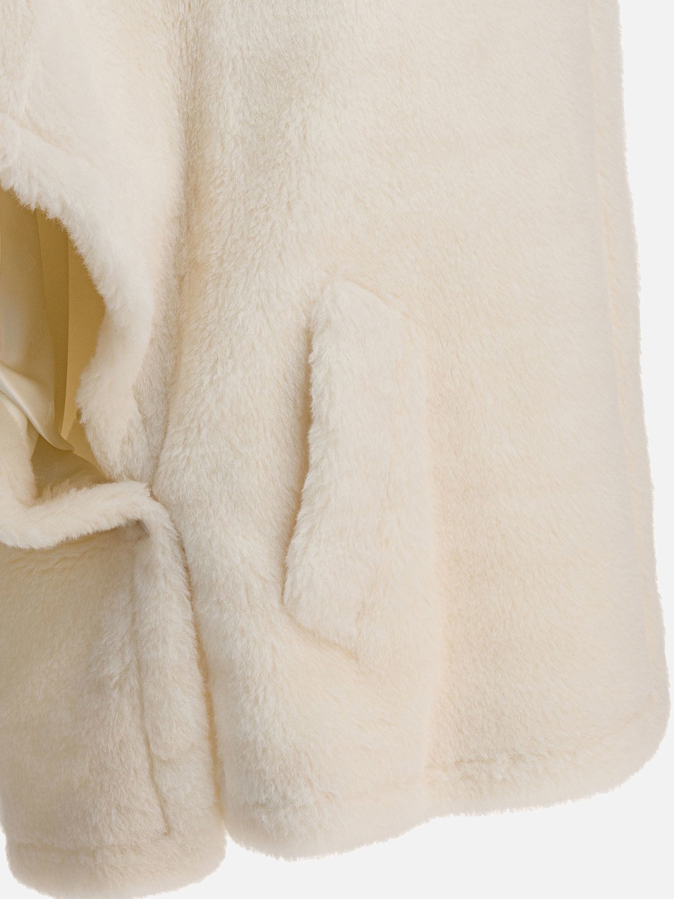 Capes Solid colour  White - Max Mara Women | PDP | VIETTI Online Store | thumbnail_4