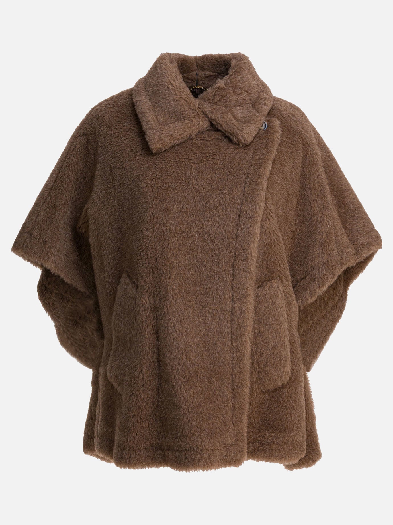 Capes Solid colour  Brown - Max Mara Women | PDP | VIETTI Online Store | thumbnail