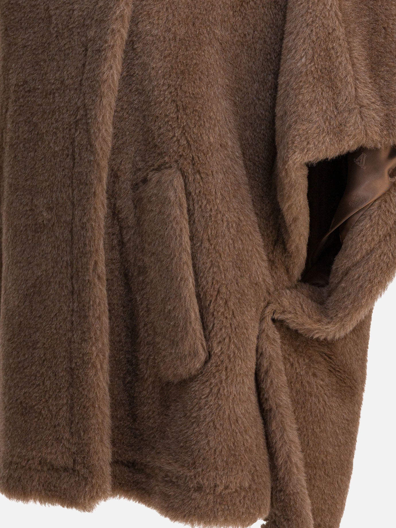 Capes Solid colour  Brown - Max Mara Women | PDP | VIETTI Online Store | thumbnail_4