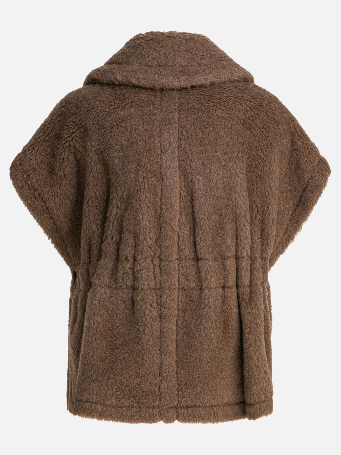 Capes Solid colour  Brown - Max Mara Women | PDP | VIETTI Online Store | Zoom-Modal_2
