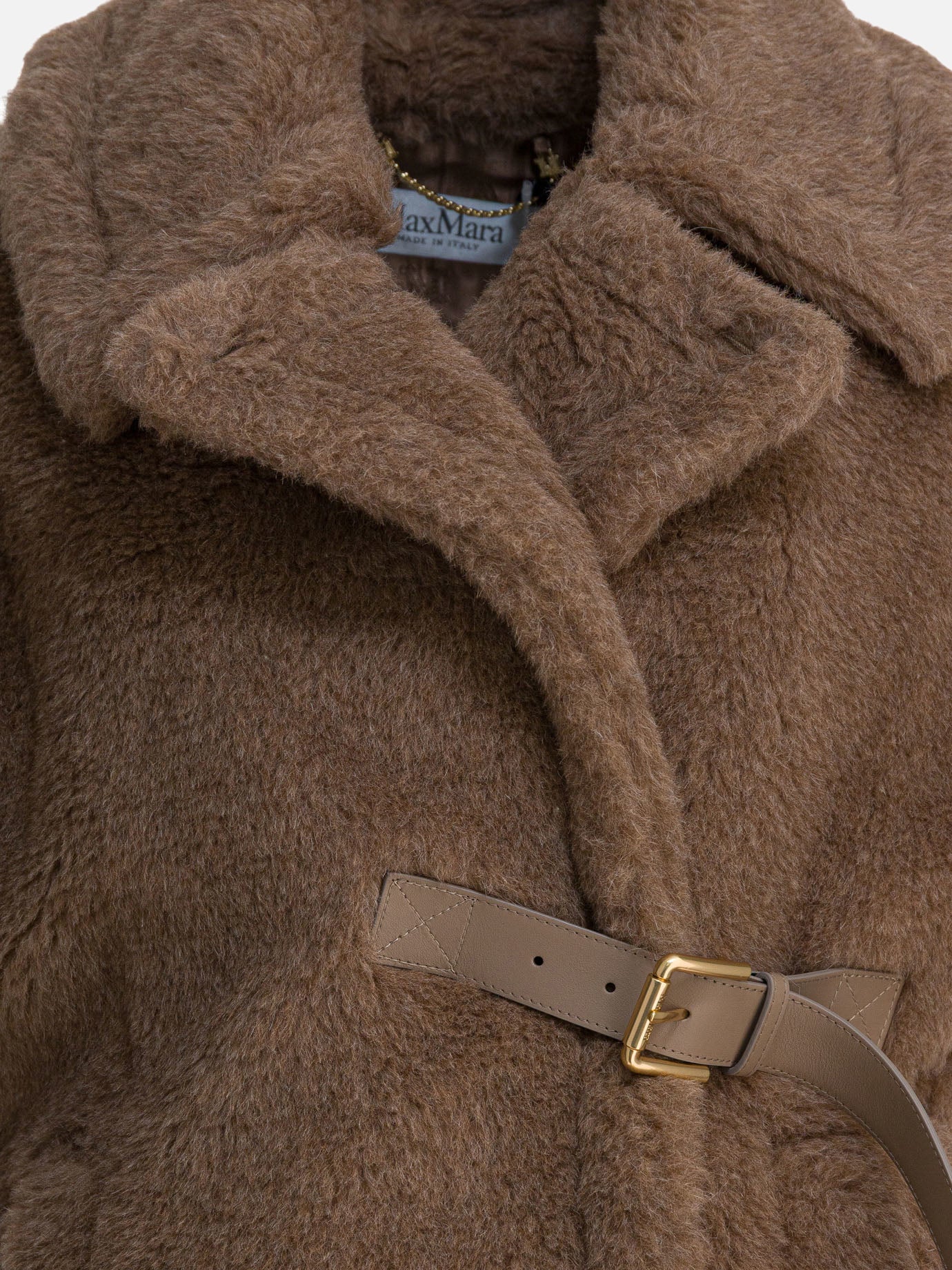 Capes Solid colour  Brown - Max Mara Women | PDP | VIETTI Online Store | Zoom-Modal_3
