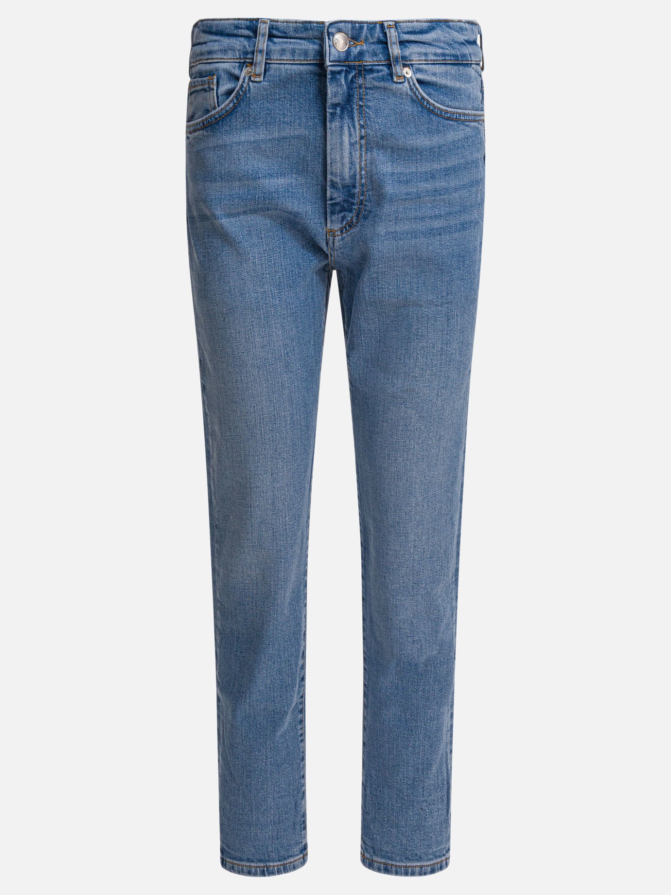 Straight-leg jeans Solid colour  Blue - Max Mara Sportmax Women | PDP | VIETTI Online Store | thumbnail
