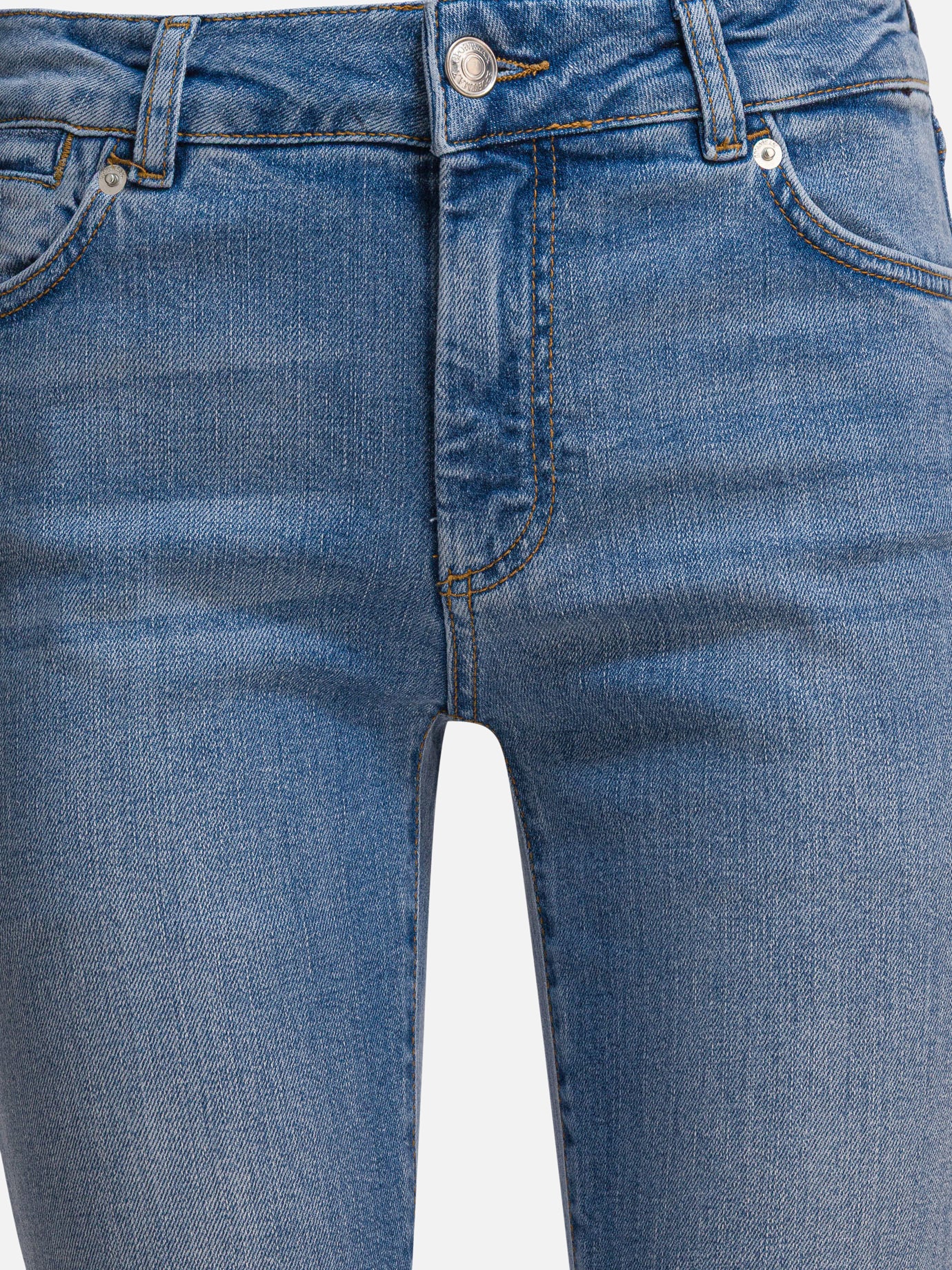 Straight-leg jeans Solid colour  Blue - Max Mara Sportmax Women | PDP | VIETTI Online Store | thumbnail_3