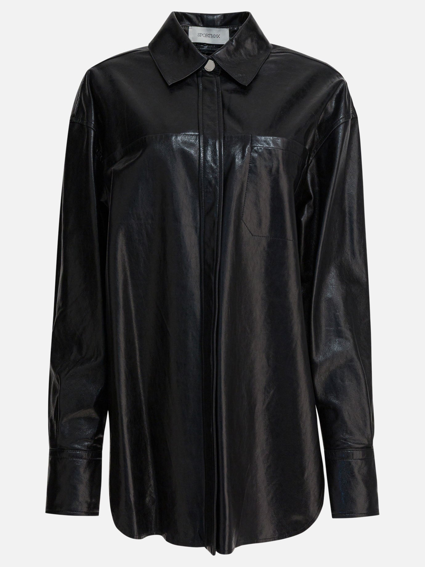 Casual shirts Solid colour  Black - Max Mara Sportmax Women | PDP | VIETTI Online Store | Zoom-Modal
