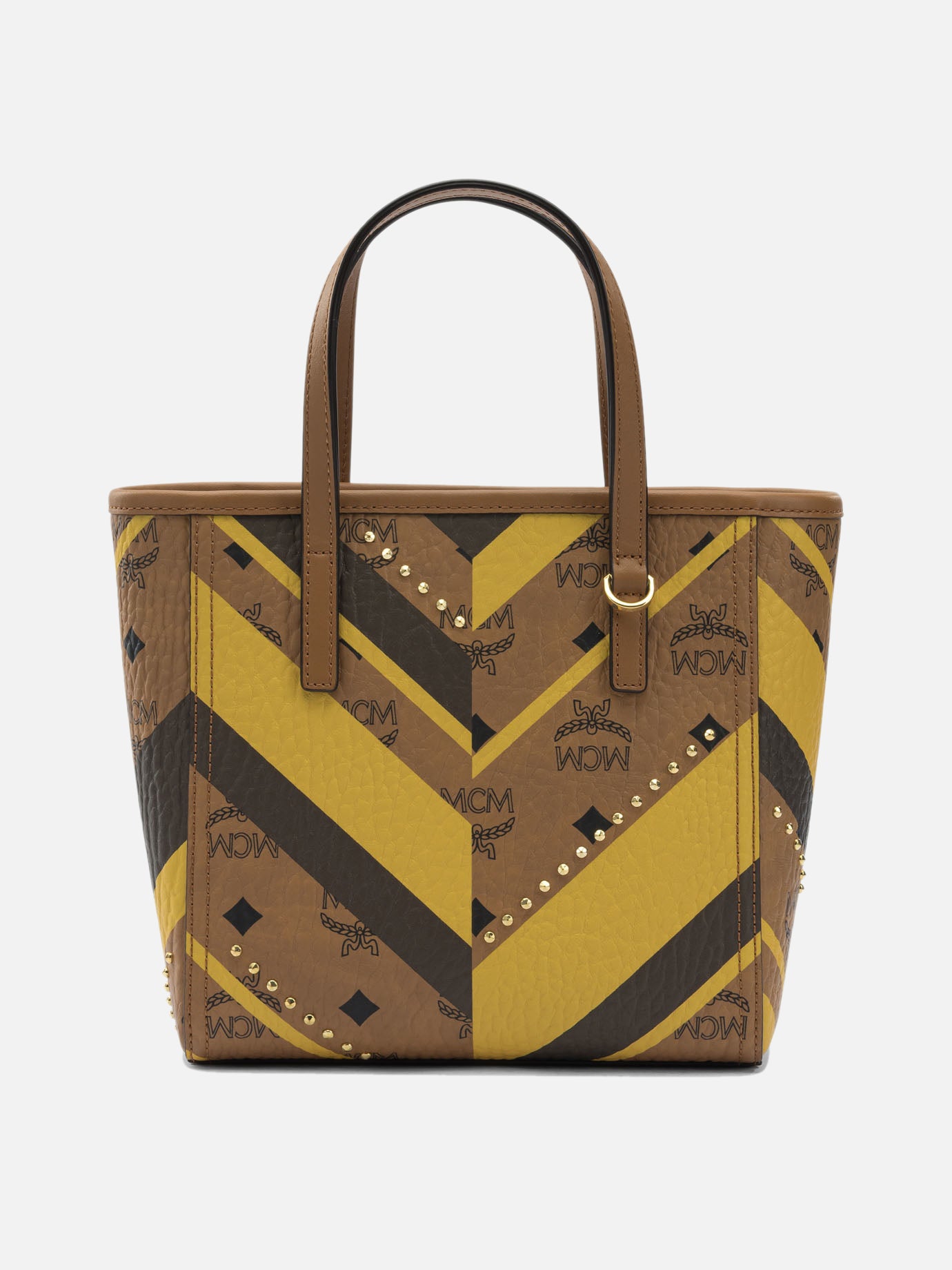 Small bags 60% polyurethane 30% polyester 10% cotton  Brown - Mcm Women | PDP | VIETTI Online Store | Zoom-Modal
