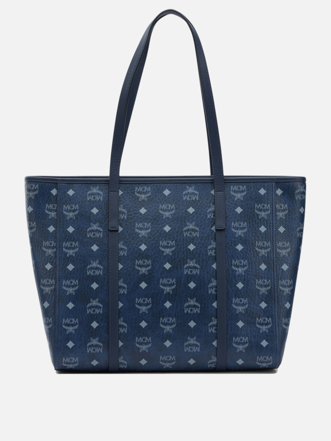 Large bags 63% polyurethane 20% polyester 17% cotton  Blue - Mcm Women | PDP | VIETTI Online Store | Zoom-Modal_3
