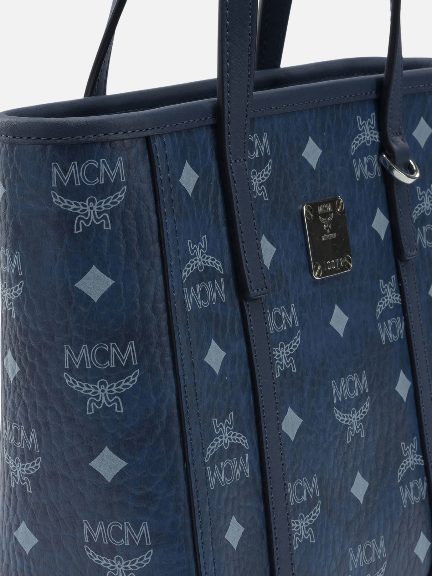Mini bags 63% polyurethane 20% polyester 17% cotton  Blue - Mcm Women | PDP | VIETTI Online Store | Zoom-Modal_4
