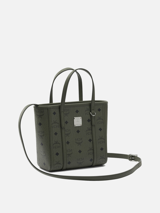 Mini bags 63% polyurethane 20% polyester 17% cotton  Green - Mcm Women | PLP | VIETTI Online Store | 2
