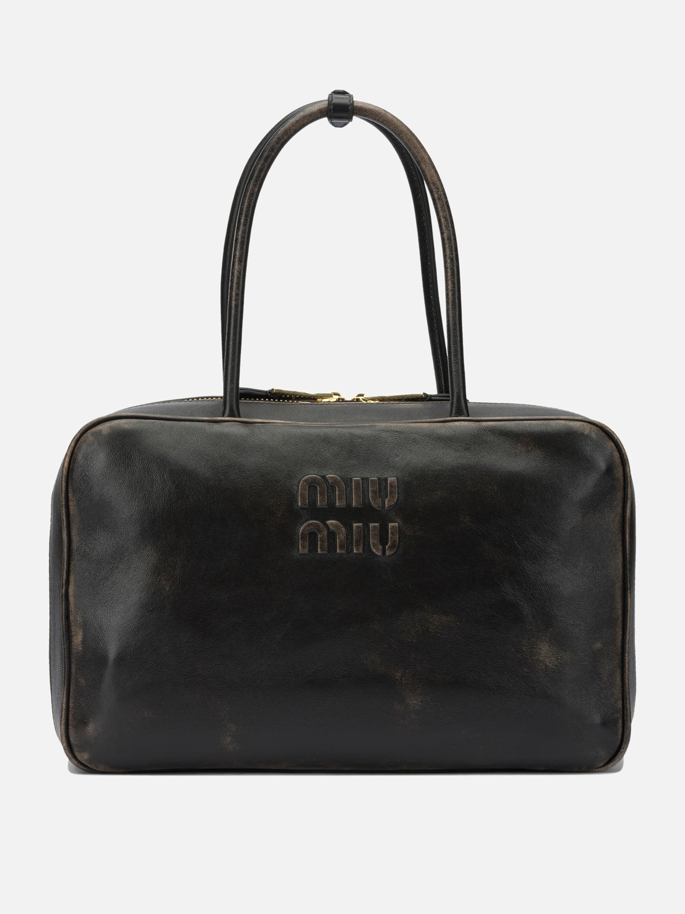 Medium bags Logo  Brown - Miu Miu Women | PDP | VIETTI Online Store | thumbnail