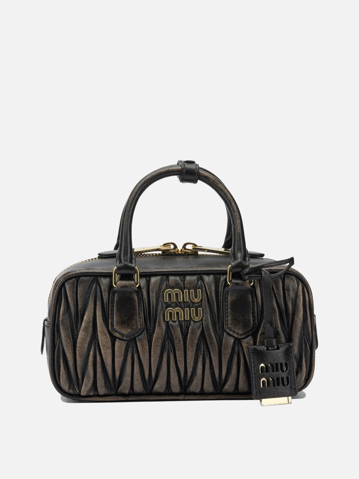 Small bags 100% lamb leather  Brown - Miu Miu Women | PDP | VIETTI Online Store | thumbnail