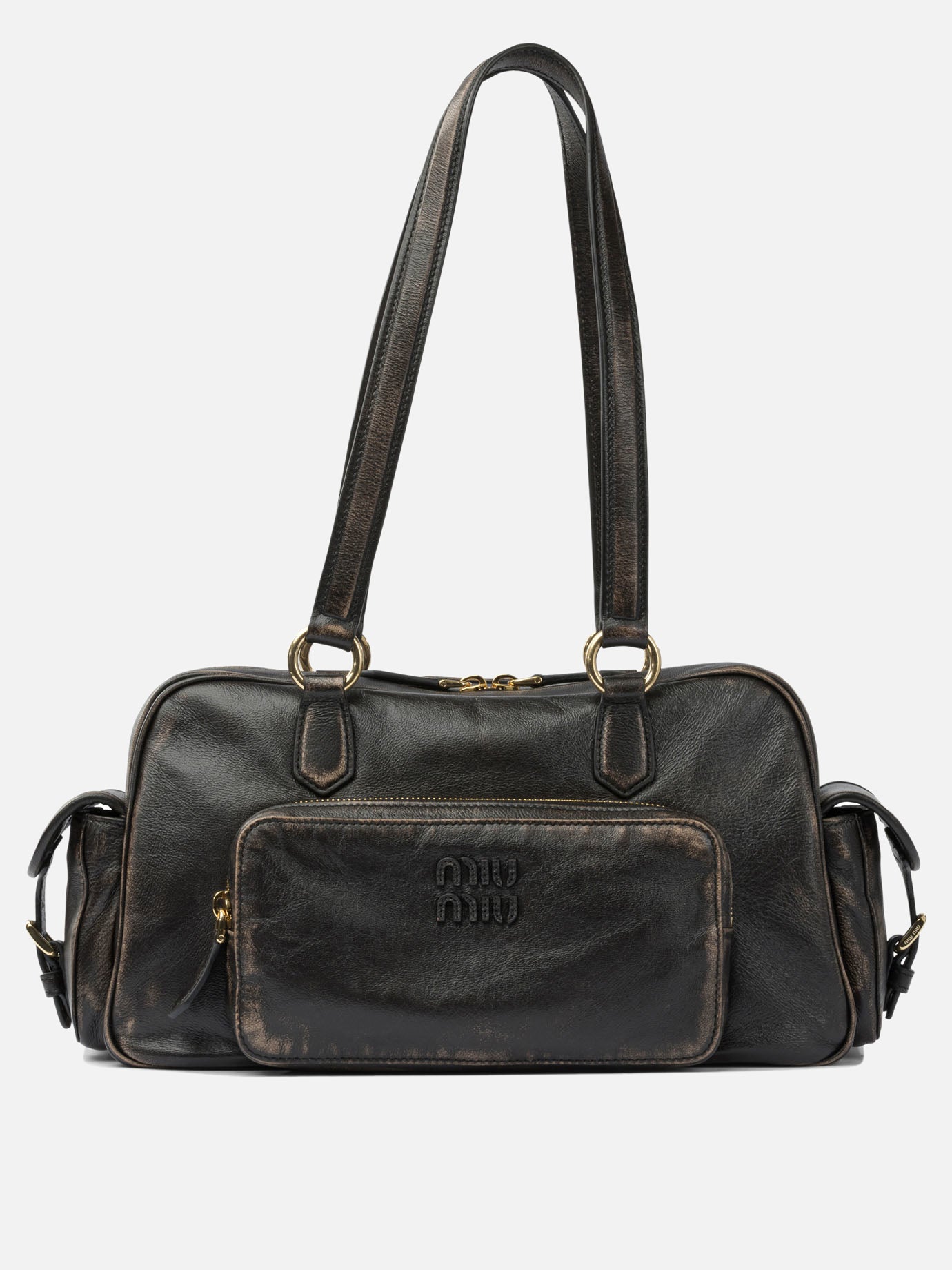 Medium bags 100% lamb leather  Brown - Miu Miu Women | PDP | VIETTI Online Store | thumbnail