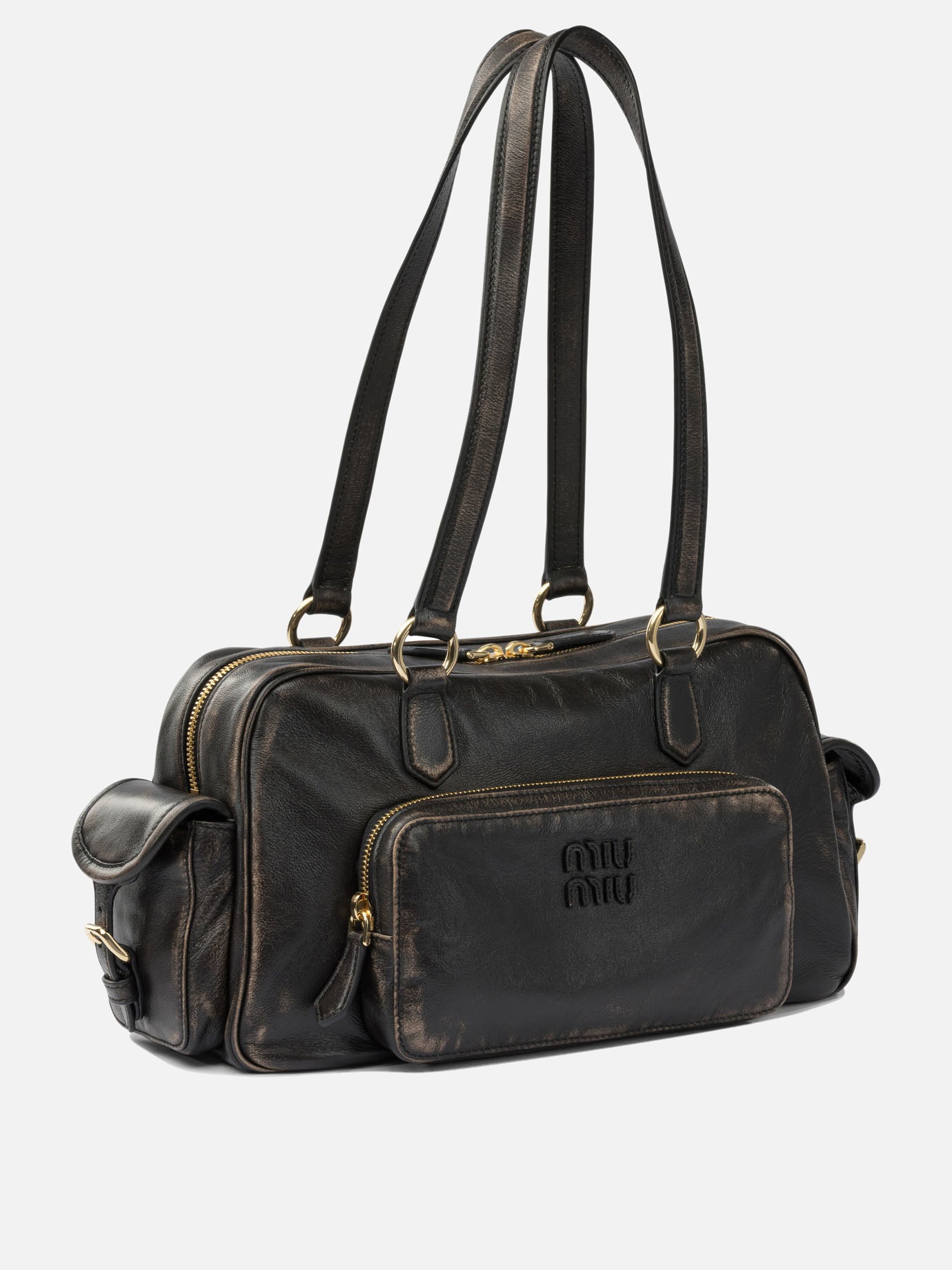 Medium bags 100% lamb leather  Brown - Miu Miu Women | PDP | VIETTI Online Store | Zoom-Modal_2
